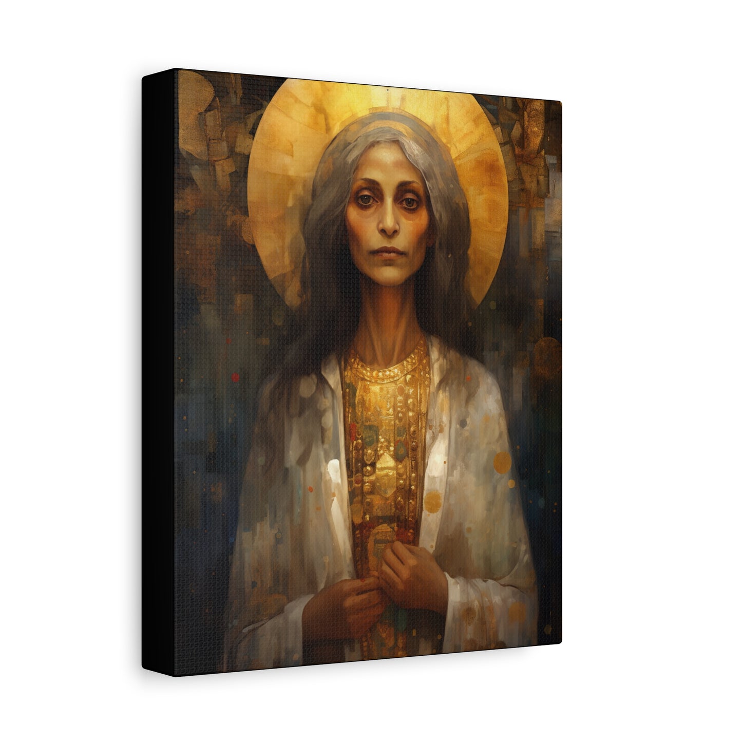 Saint Mary of Egypt - Museum Wrapped Canvas - Sanctified Souls Print - Religious Art for your Home