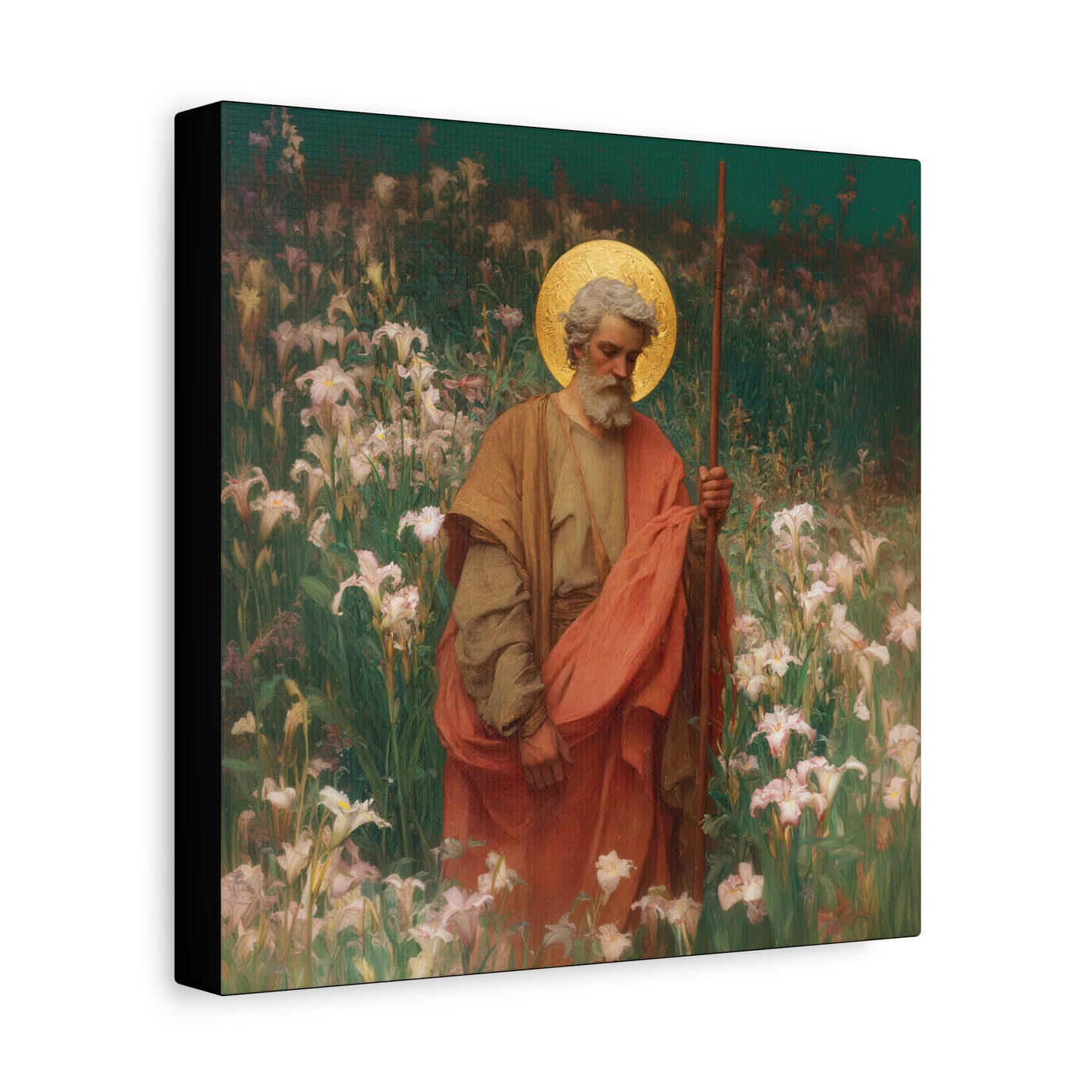 Saint James the Lesser - Museum Wrapped Canvas - Sanctified Souls Print - Religious Art for your Home - Catholic Patron Saint Art