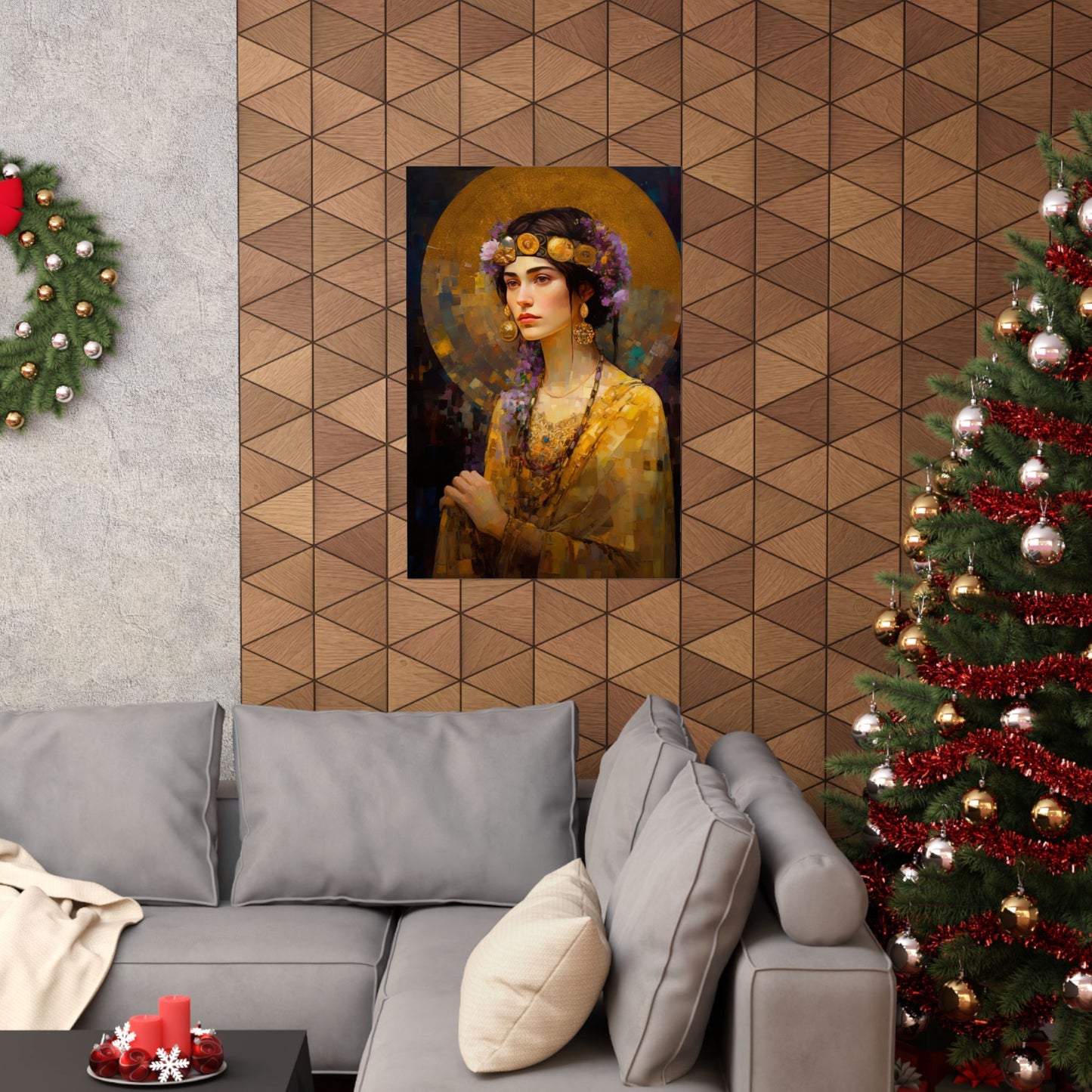 Saint Lydia Purpuraria - Sanctified Souls Print - Multiple Sizes - Premium Matte Vertical Posters