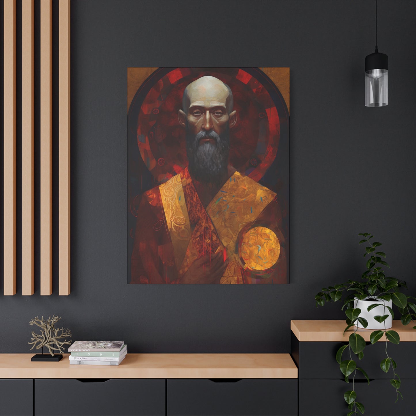 Saint Bartholomew Canvas Print - Multiple Sizes - Catholic Home art - Museum Wrapped Canvas - Sanctified Souls Print