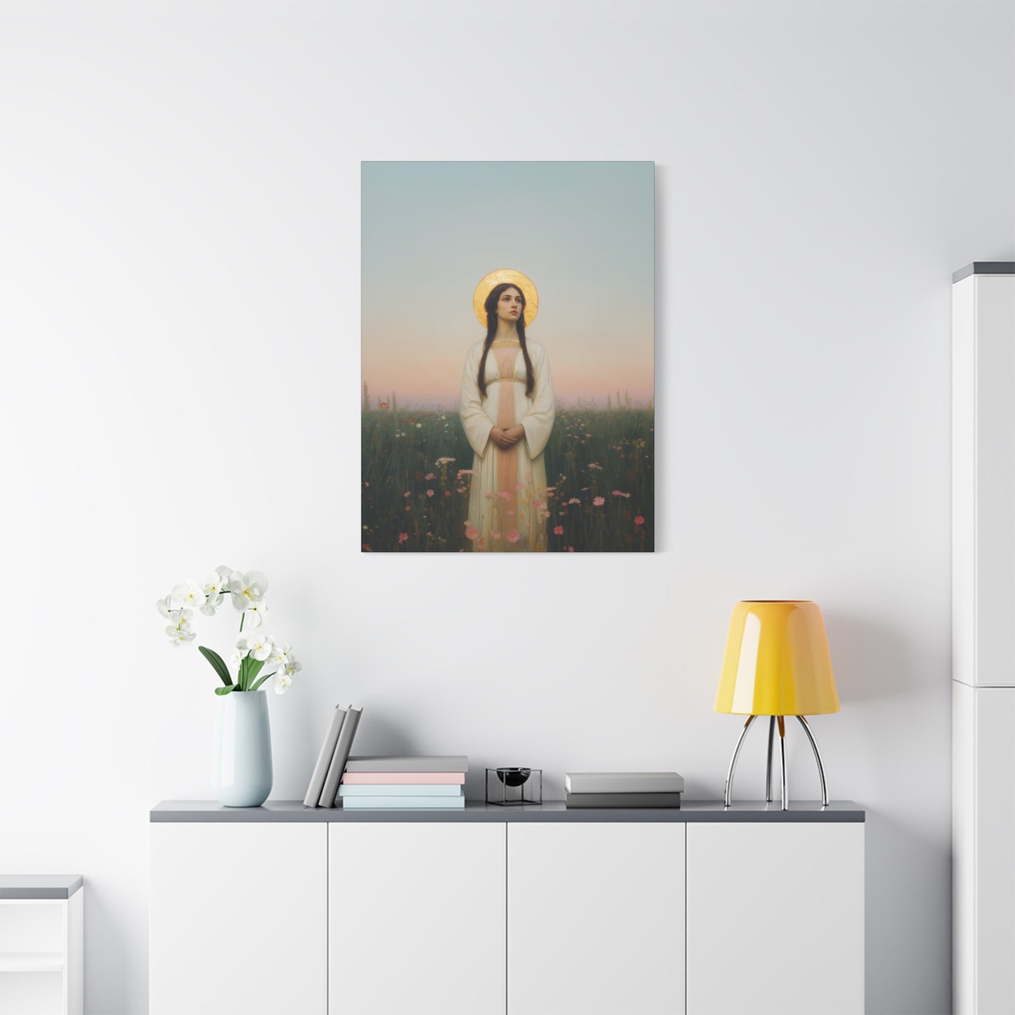 Saint Sabina- Museum Wrapped Canvas - Sanctified Souls Print - Religious Art for your Home - Catholic Patron Saint Art