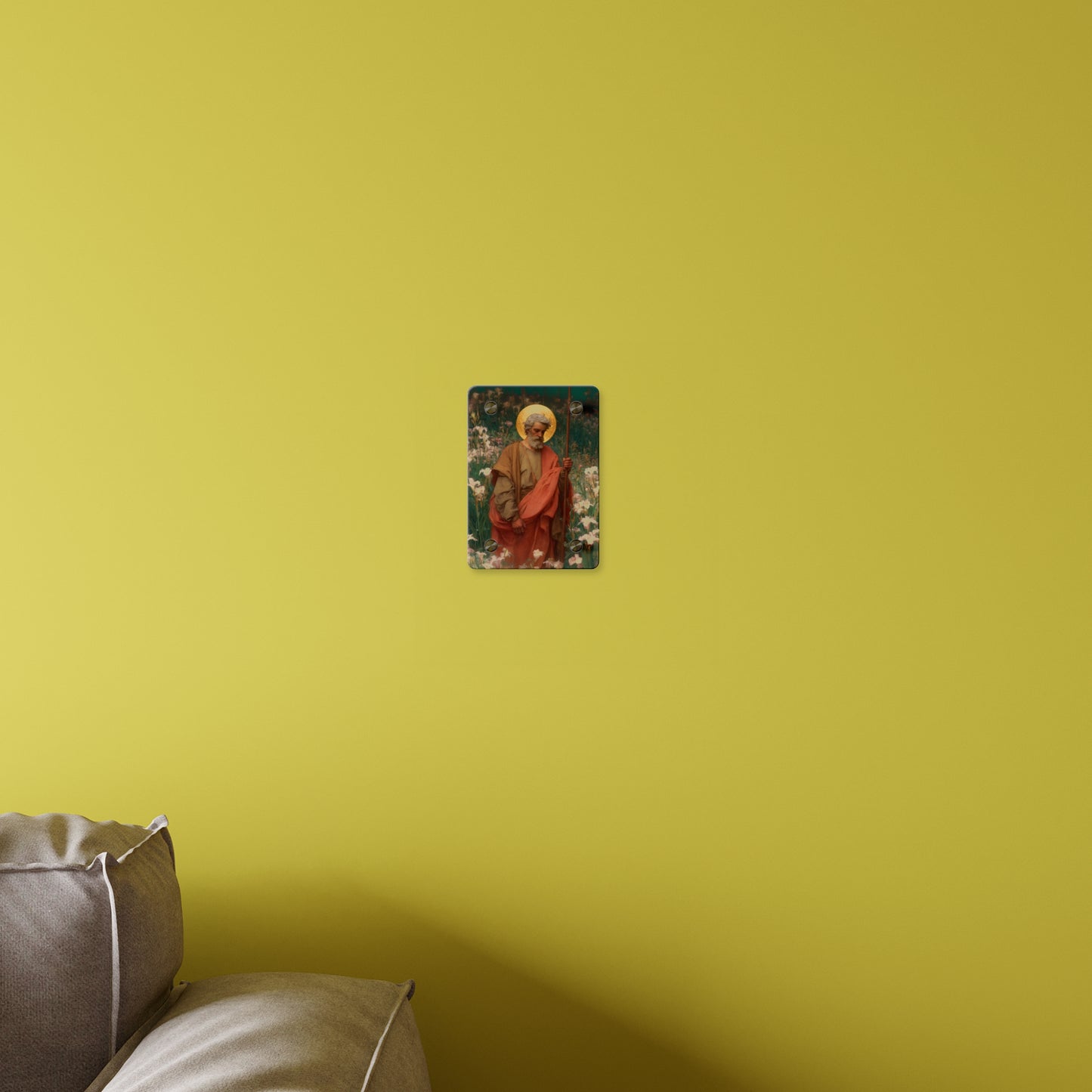Saint James the Lesser Wall Art Panel - Ready to Hang Acrylic Print - Catholic Saint Art - Patron Saint Print - No Frame needed