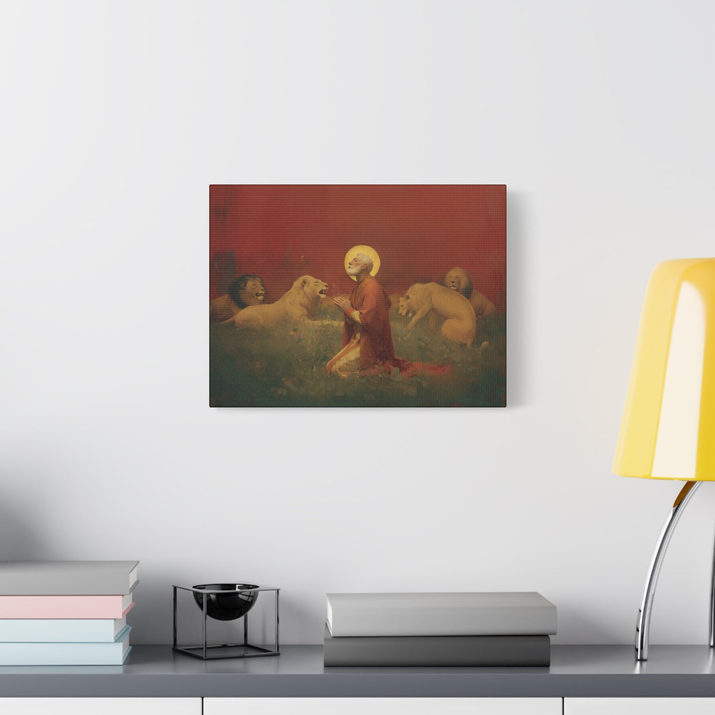 Saint Ignatius of Antioch - Museum Wrapped Canvas - Sanctified Souls Print - Religious Art for your Home - Catholic Patron Saint Art