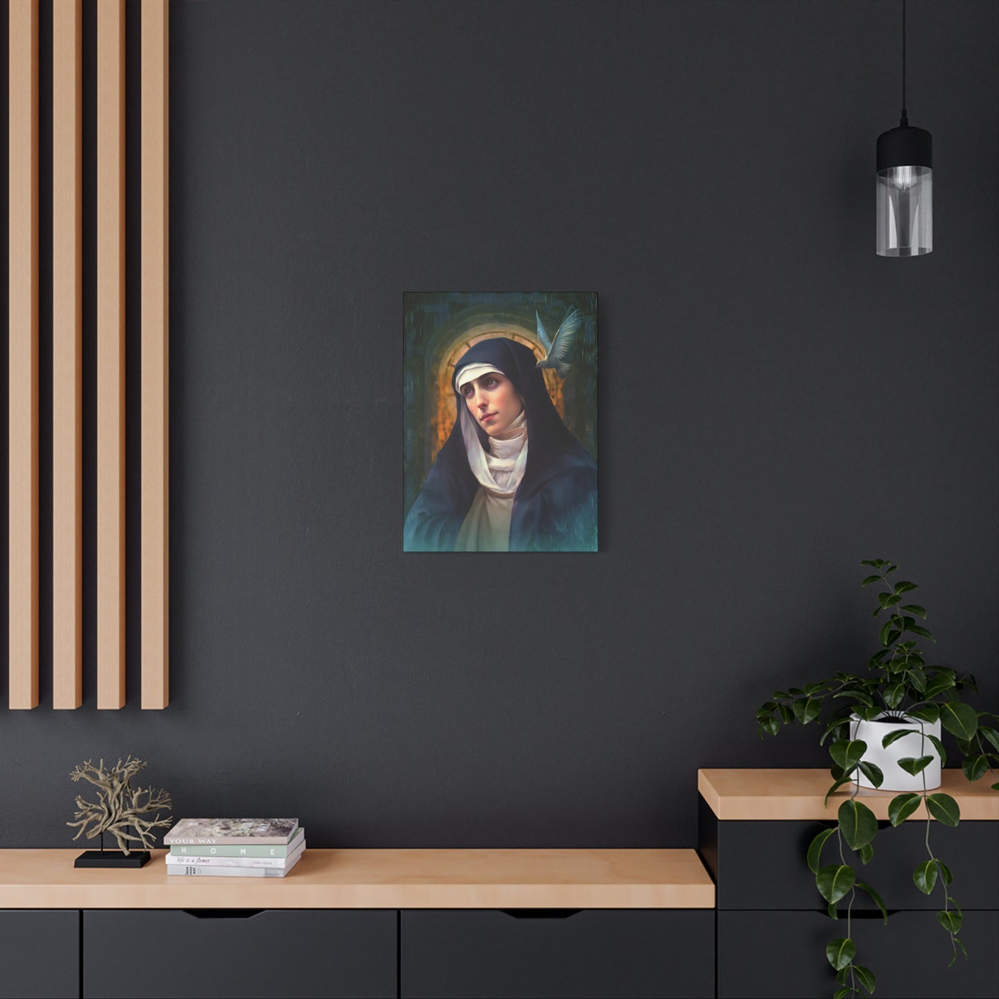 Saint Teresa of Avila - Museum Wrapped Canvas - Sanctified Souls Print - Religious Art for your Home