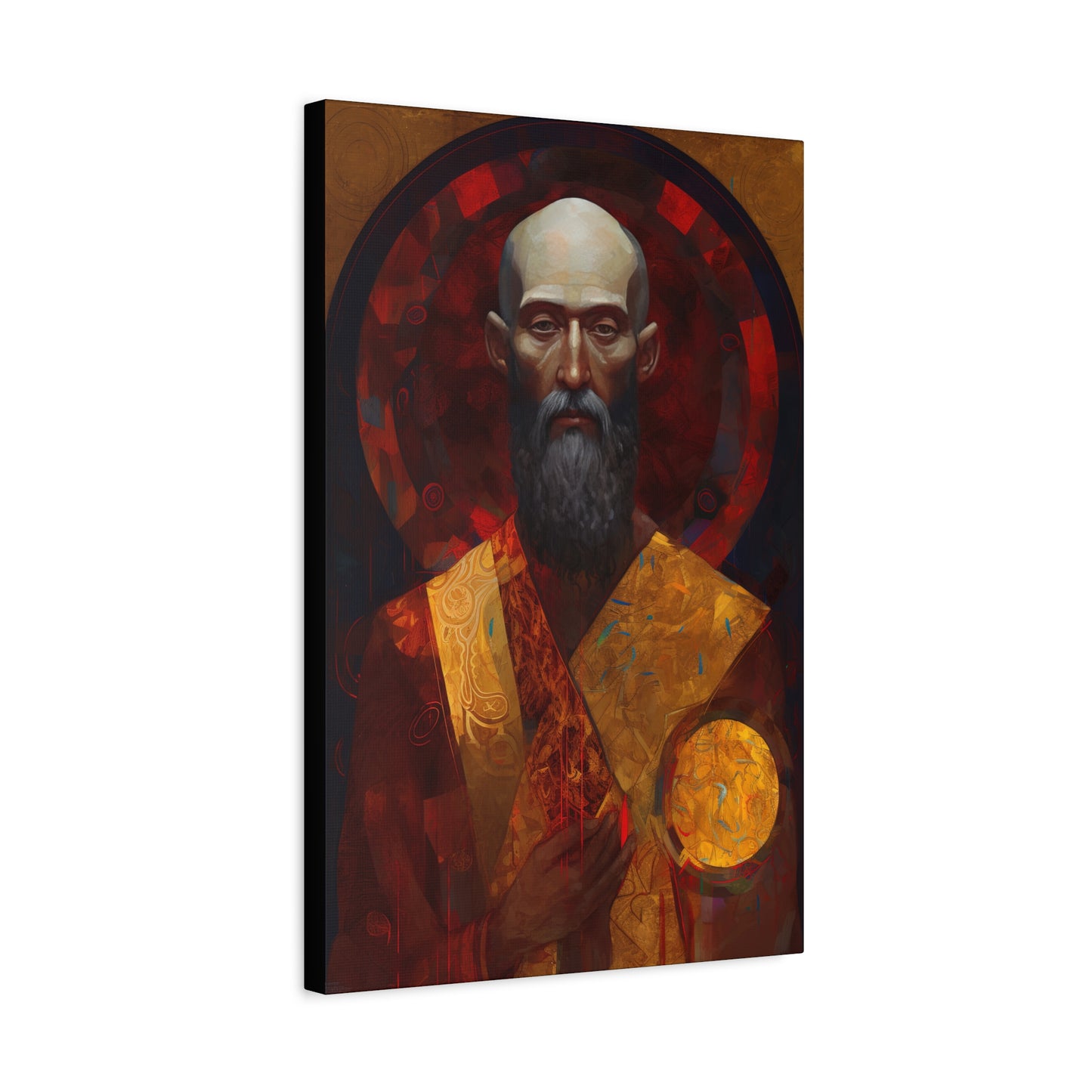 Saint Bartholomew Canvas Print - Multiple Sizes - Catholic Home art - Museum Wrapped Canvas - Sanctified Souls Print