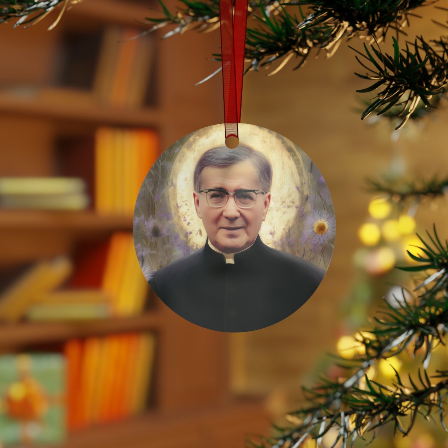 Saint Josemaría Escrivá - Ornament - Religious Holiday Christmas Ornament and Keepsake - Double sided