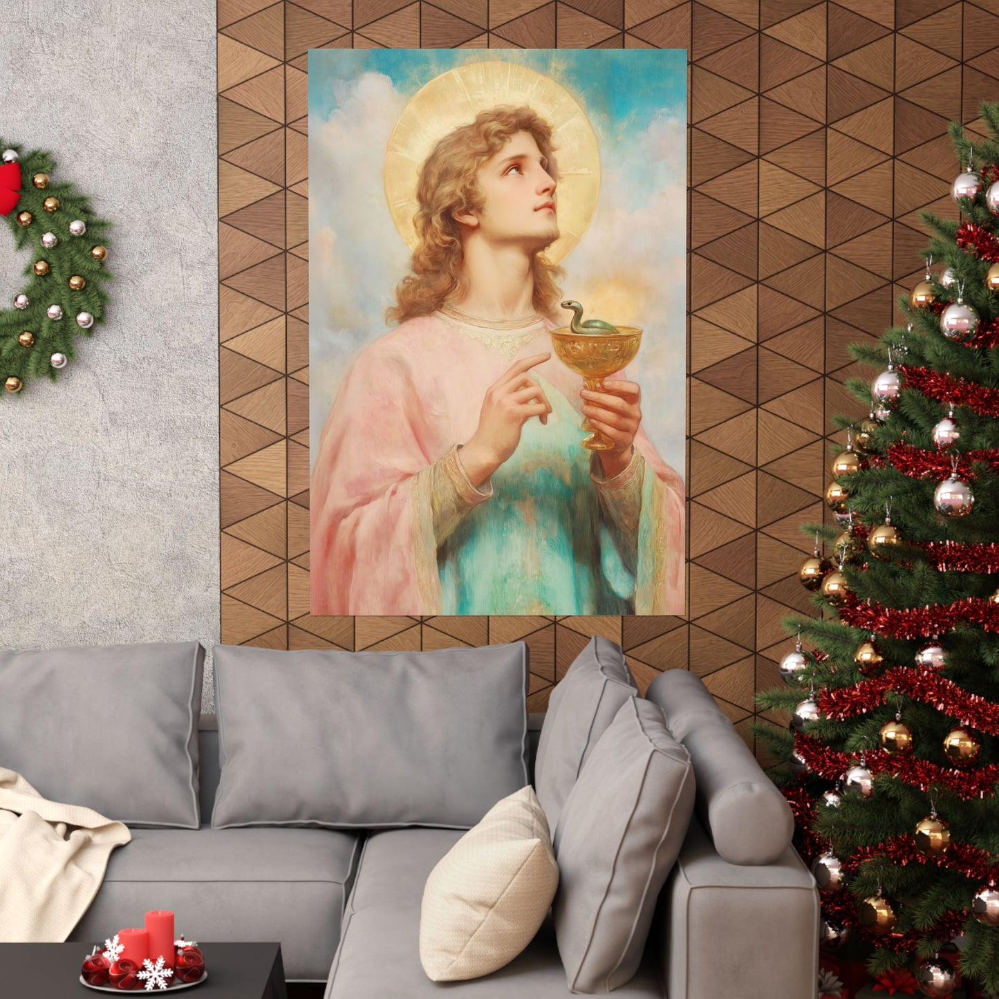 Copy of Saint John the Apostle - Sanctified Souls Print - Multiple Sizes - Premium Matte Vertical Posters
