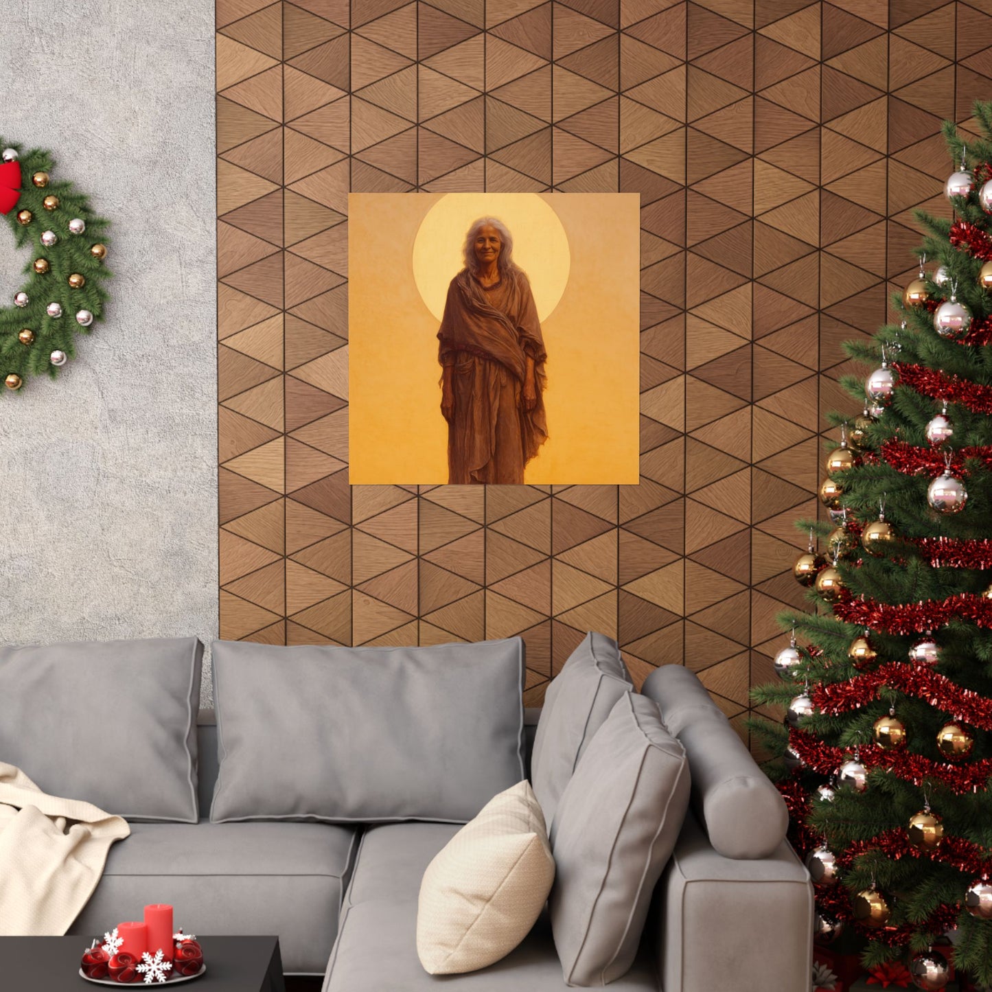 Saint Mary of Egypt - Desert Mother - Sanctified Souls Print - Multiple Sizes - Premium Matte Vertical Posters