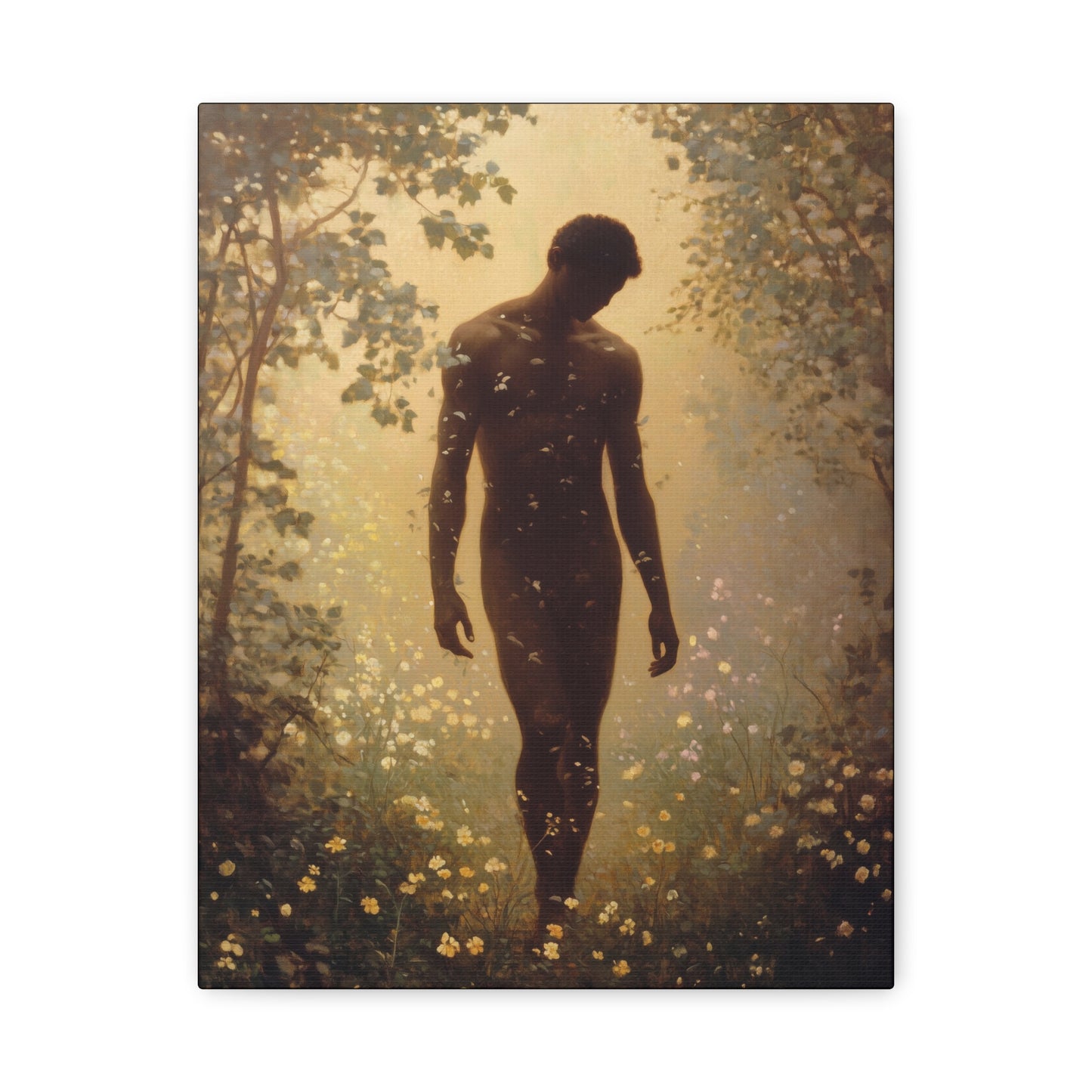 Saint Adam - Museum Wrapped Canvas - Sanctified Souls Print - Religious Art for your Home