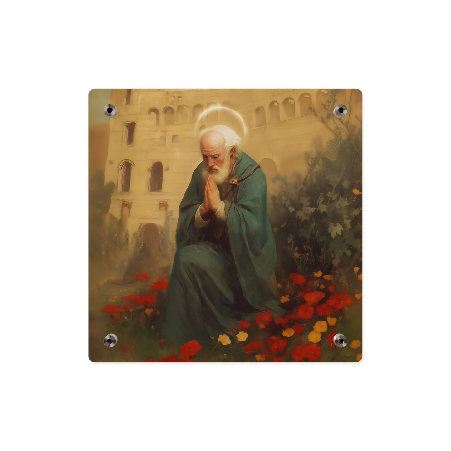 Saint Cyprian Wall Art Panel - Ready to Hang Acrylic Print - Catholic Saint Art - Patron Saint Print - Martyr Art