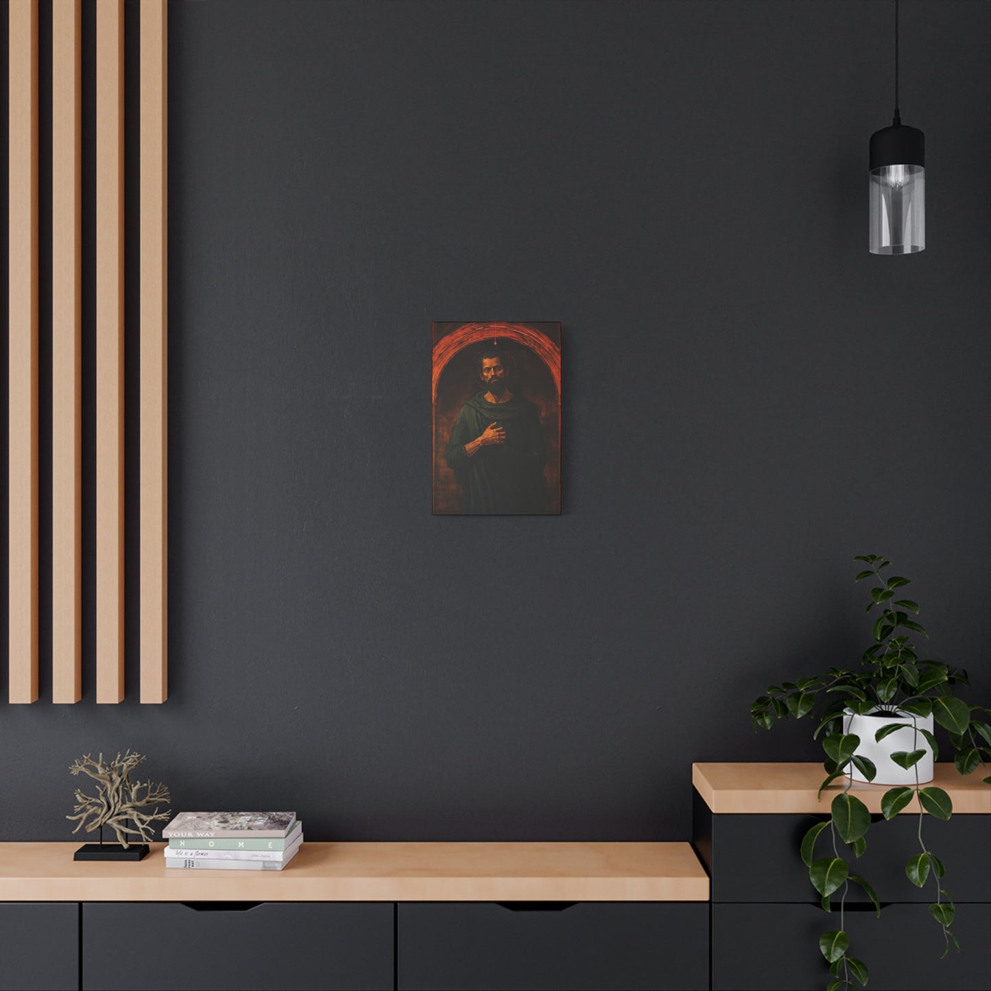 Saint Bartholomew Canvas Print - Multiple Sizes - Catholic Home art - Museum Wrapped Canvas - Sanctified Souls Print
