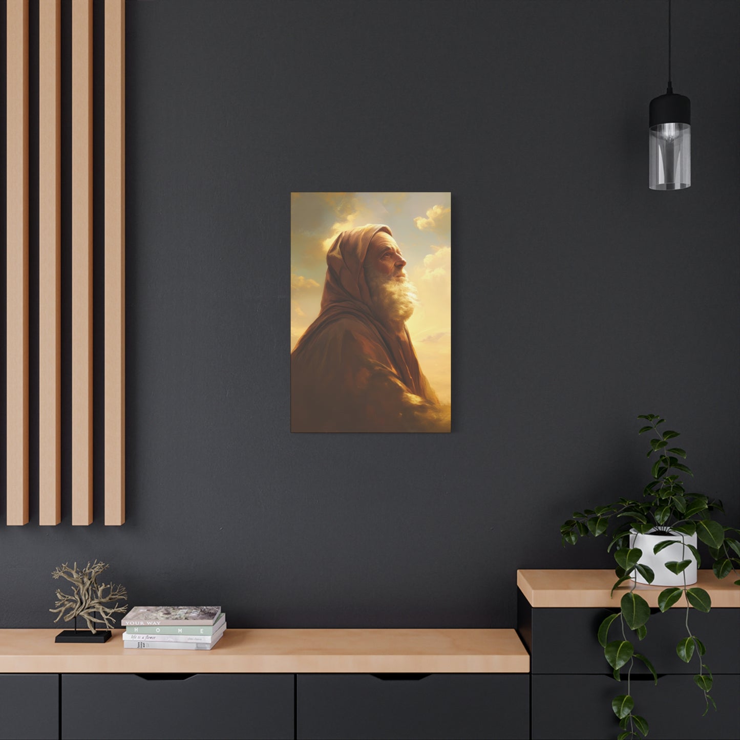 Father Abraham - Museum Wrapped Canvas - Sanctified Souls Print - Religious Art for your Home