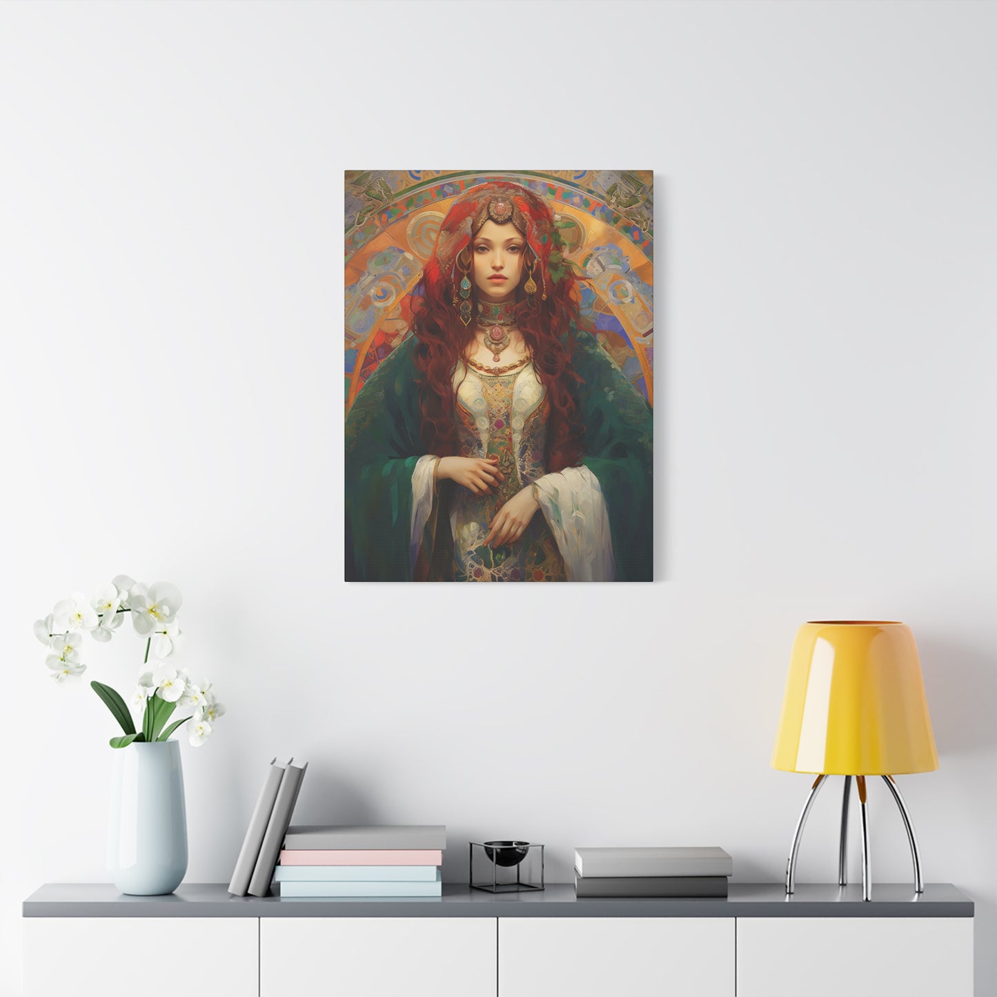 Saint Margaret of Antioch - Museum Wrapped Canvas - Sanctified Souls Print