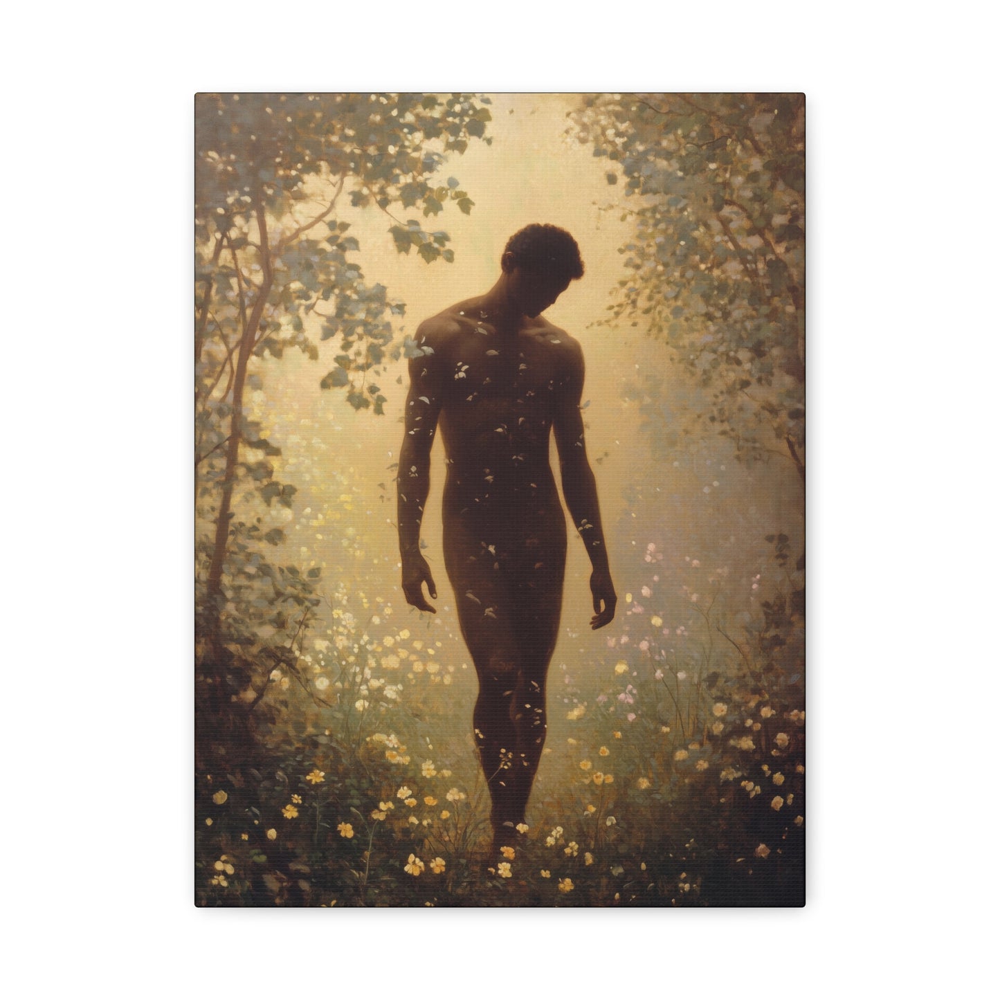 Saint Adam - Museum Wrapped Canvas - Sanctified Souls Print - Religious Art for your Home