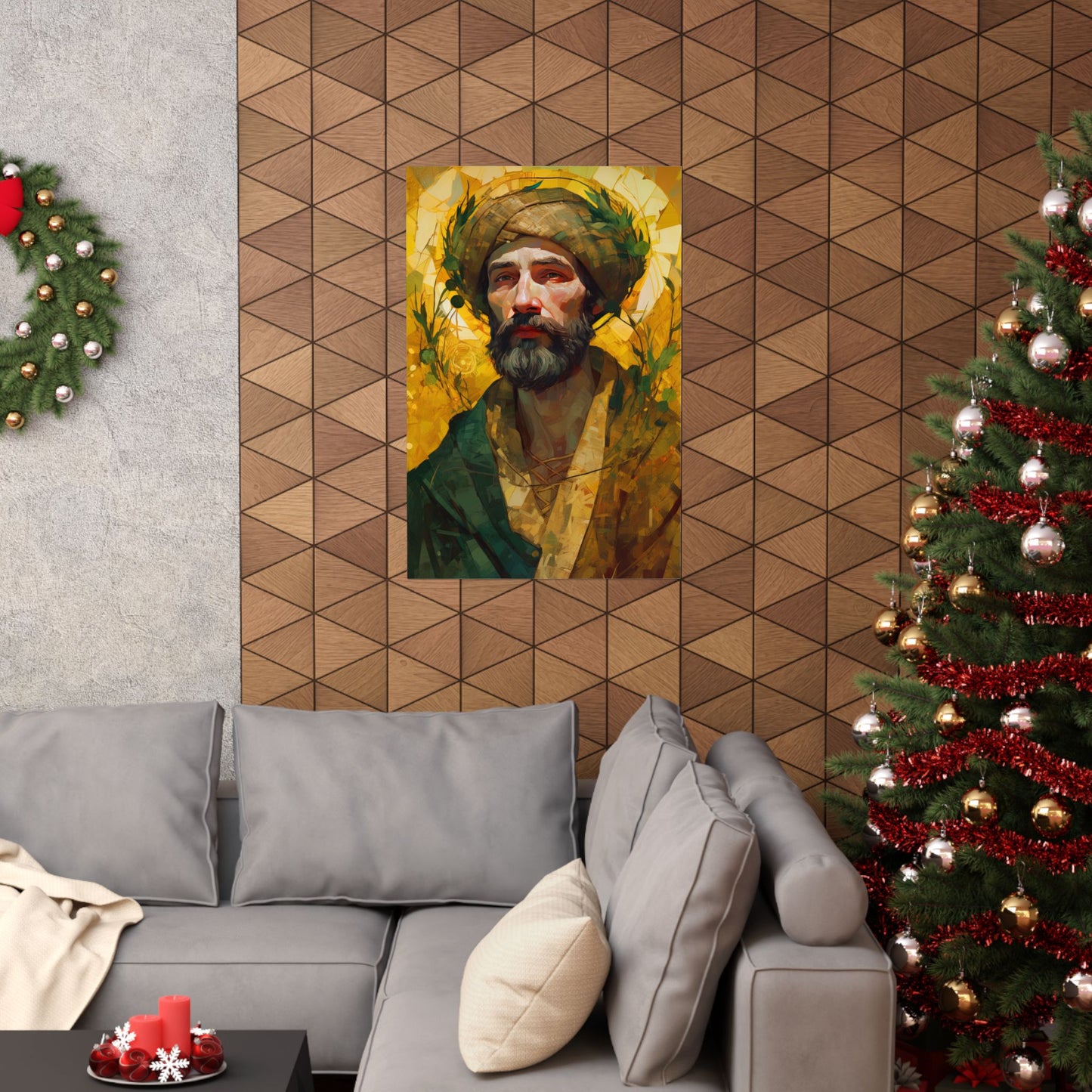 Saint Isidore the Farmer - Sanctified Souls Print - Multiple Sizes - Premium Matte Vertical Posters