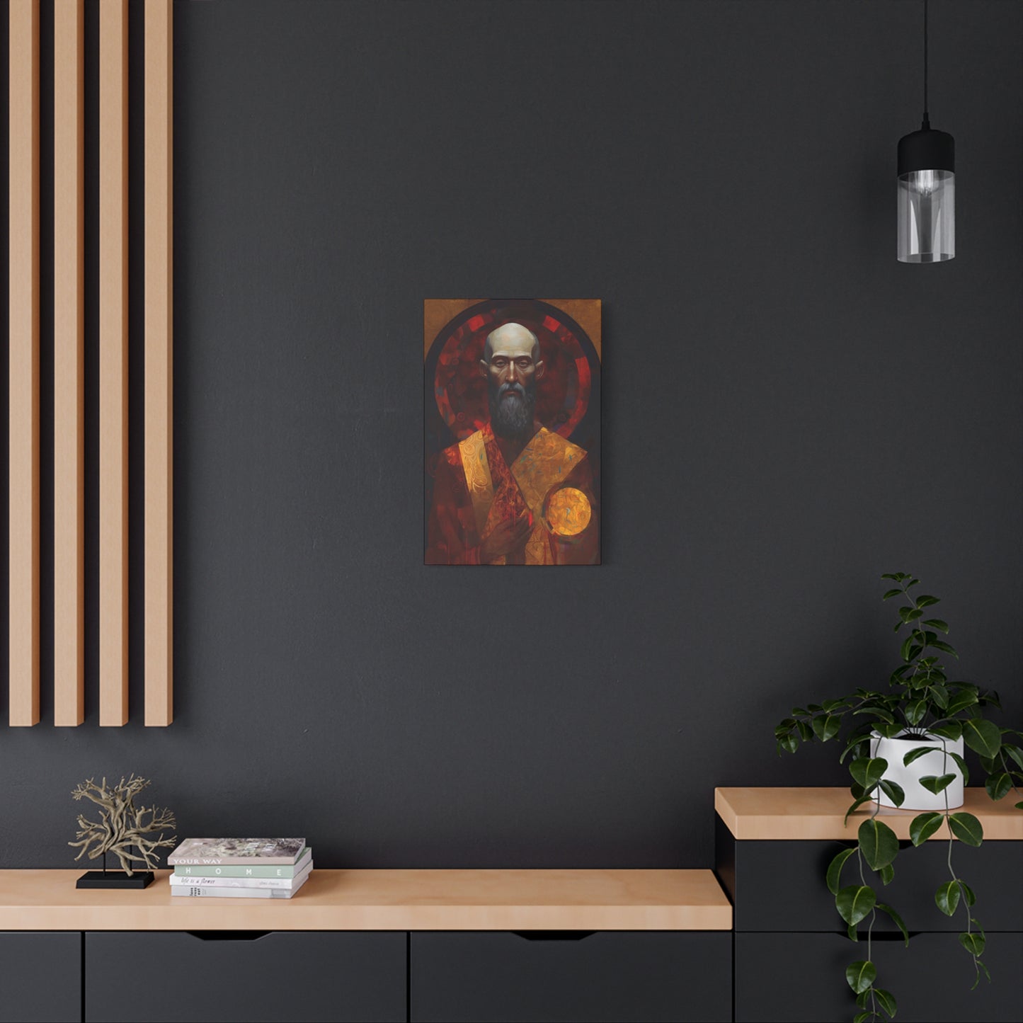 Saint Bartholomew Canvas Print - Multiple Sizes - Catholic Home art - Museum Wrapped Canvas - Sanctified Souls Print