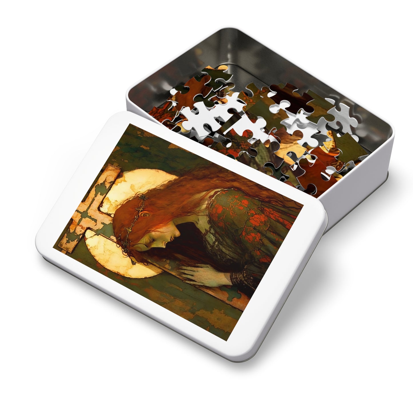 The Eternal Hope of Mary Magdalene - Puzzle and Keepsake Tin - Religious Jigsaw Puzzle (30, 110, 252, 500,1000-Piece) - Catholic Puzzle