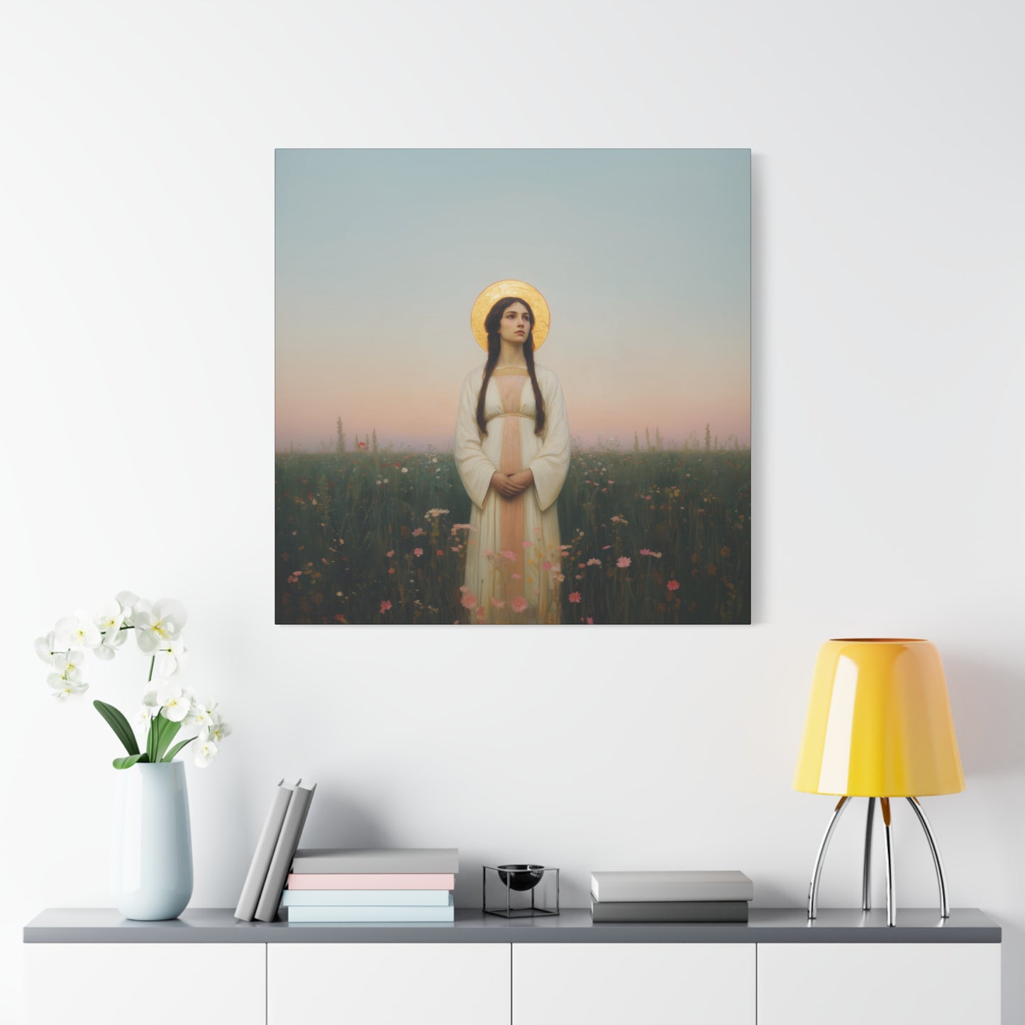 Saint Sabina- Museum Wrapped Canvas - Sanctified Souls Print - Religious Art for your Home - Catholic Patron Saint Art