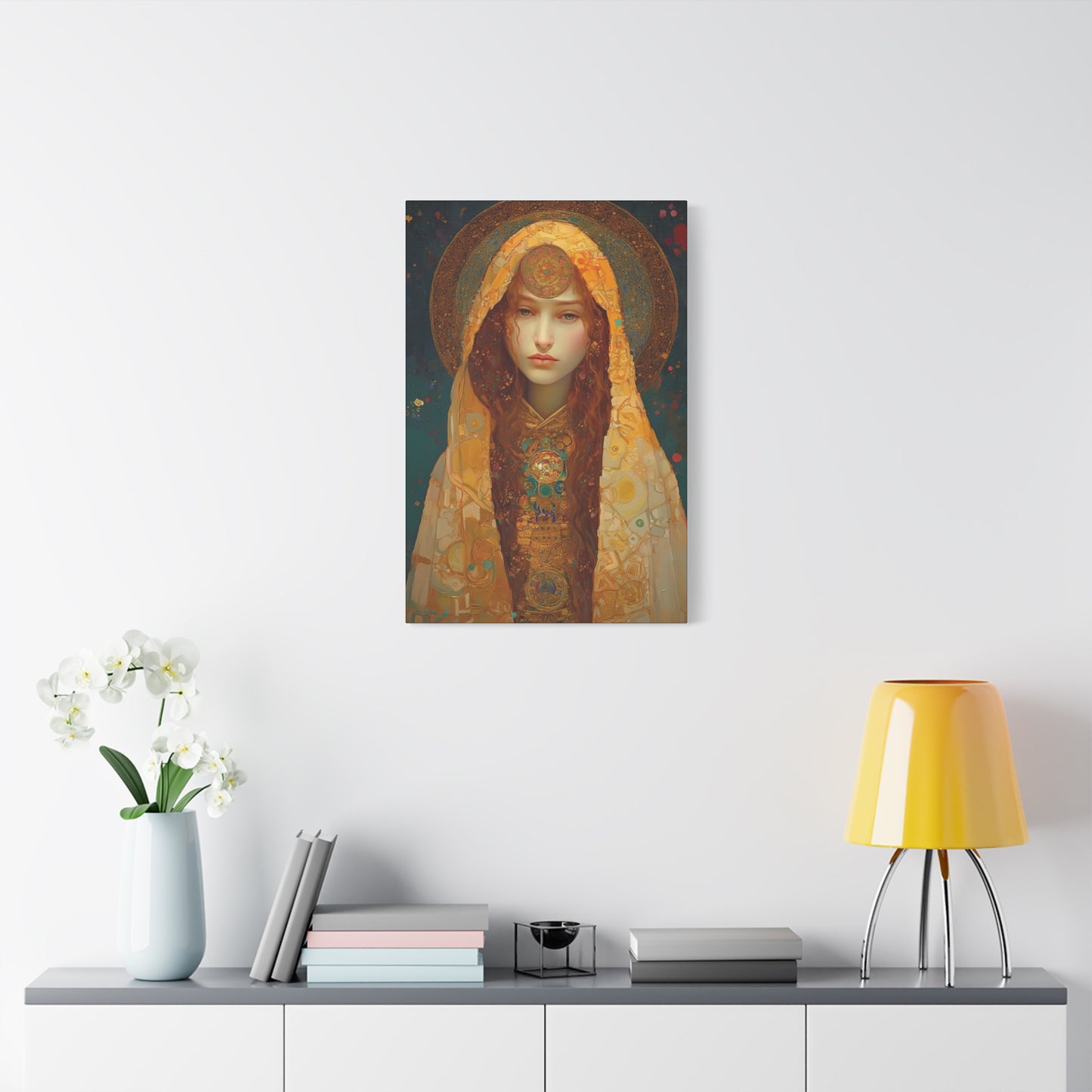 Saint Mary Magdalene Canvas Print - Multiple Sizes - Catholic Home art - Museum Wrapped Canvas - Sanctified Souls Print