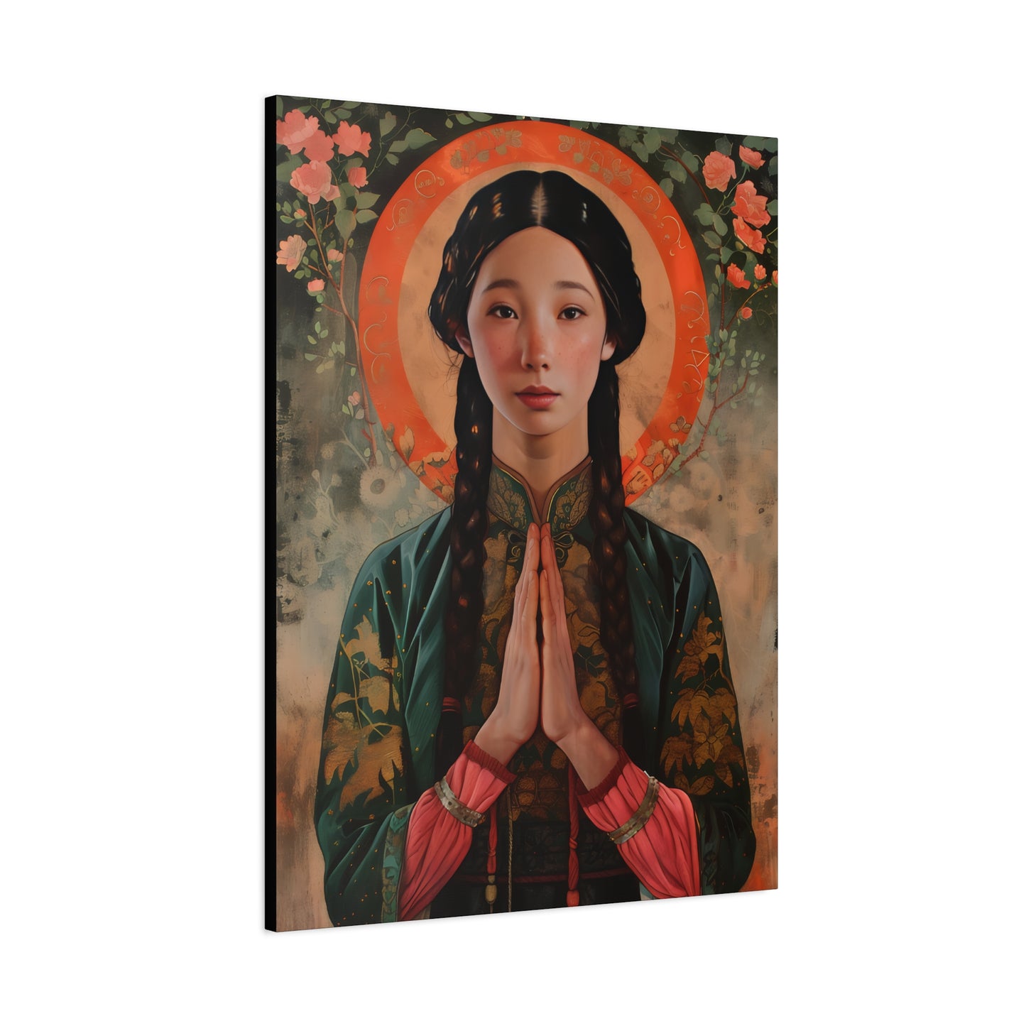 Saint Anna Wang - Museum Wrapped Canvas - Sanctified Souls Print - Art for your Home - Religious Art - Martyr of China