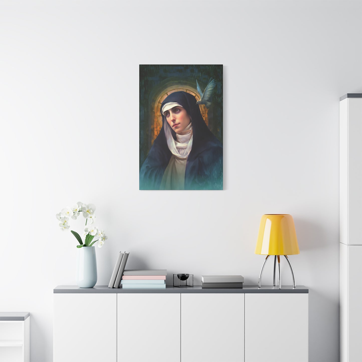 Saint Teresa of Avila - Museum Wrapped Canvas - Sanctified Souls Print - Religious Art for your Home