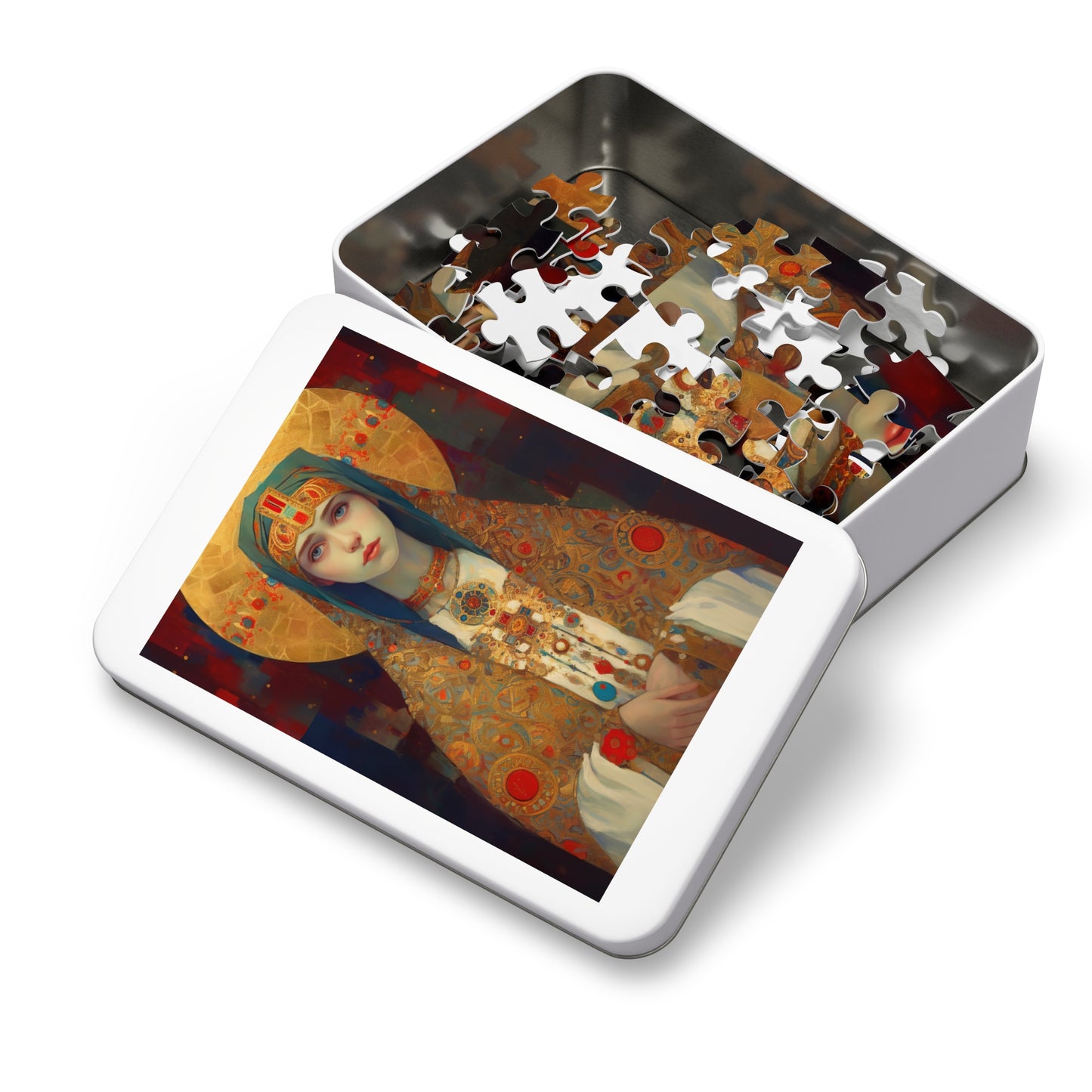 Saint Anastasia - Puzzle and Keepsake Tin - Religious Jigsaw Puzzle (30, 110, 252, 500,1000-Piece) - Religious Puzzle