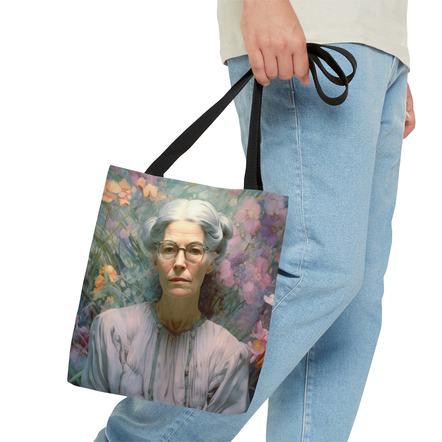 Servant of God Dorothy Day Tote Bag - Large Medium Small Faith Art Bag - Catholic Faith Purse - Religious - Reusable - Prayer Bag