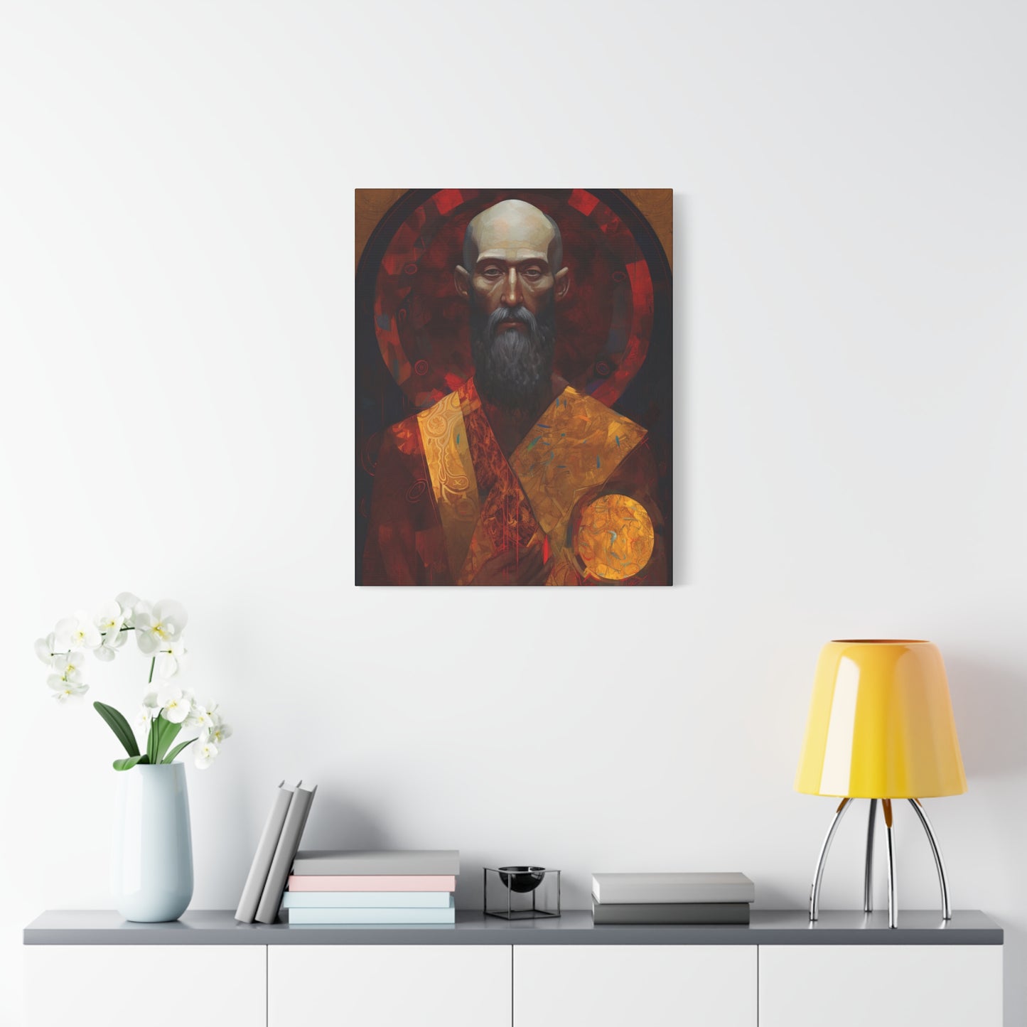 Saint Bartholomew Canvas Print - Multiple Sizes - Catholic Home art - Museum Wrapped Canvas - Sanctified Souls Print