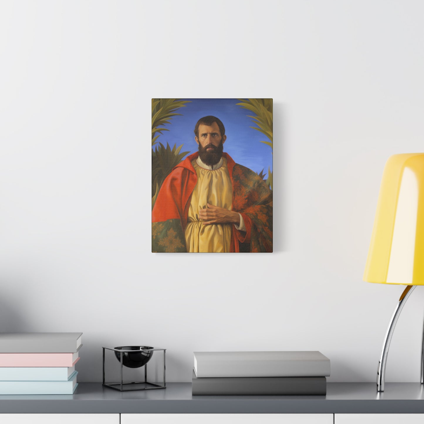 Saint Thomas the Apostle - Museum Wrapped Canvas - Sanctified Souls Print - Religious Art for your Home