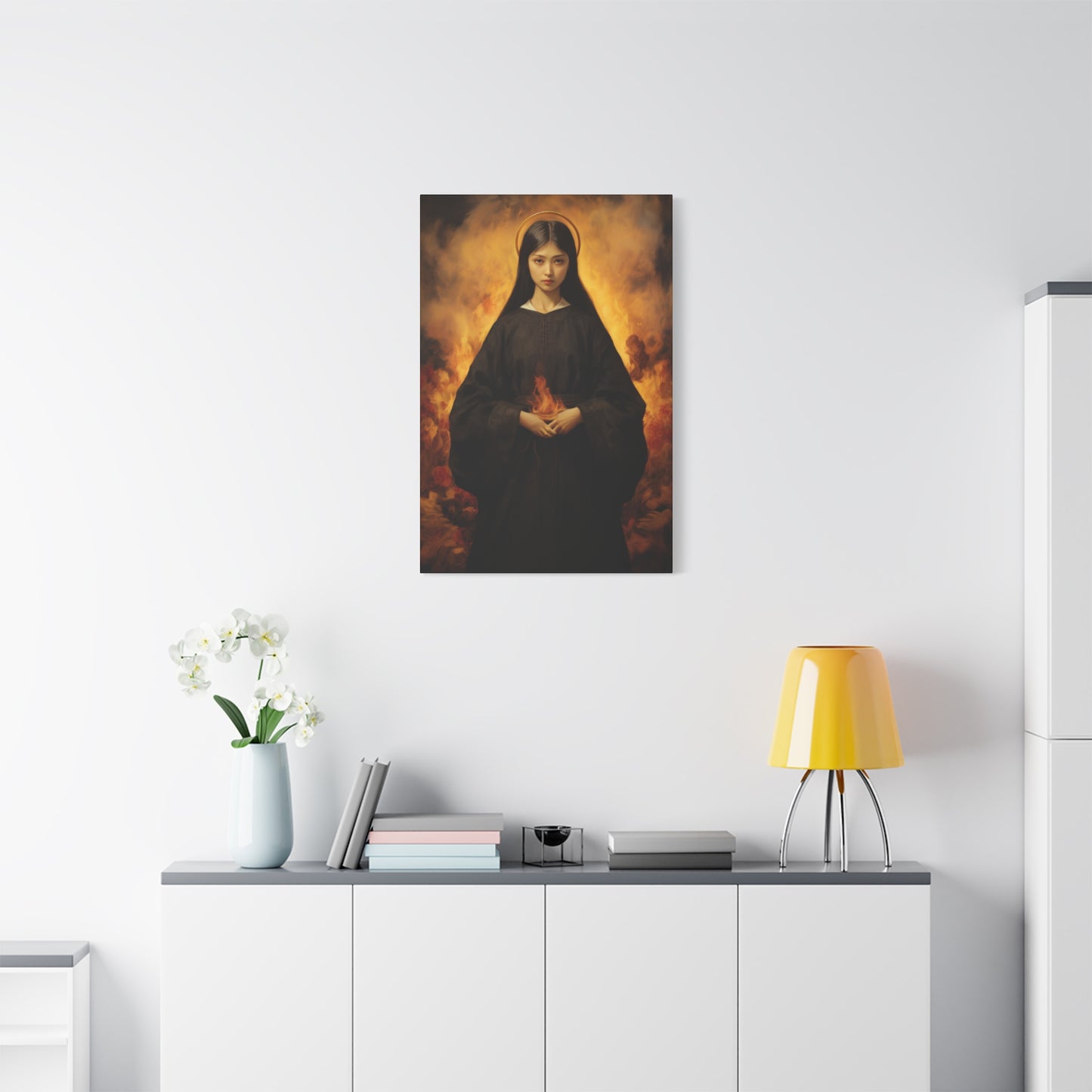Blessed Mary Magdalen Kiota - Museum Wrapped Canvas - Print - Religious Art for your Home - Christian print - Prayer Room Catholic Saint