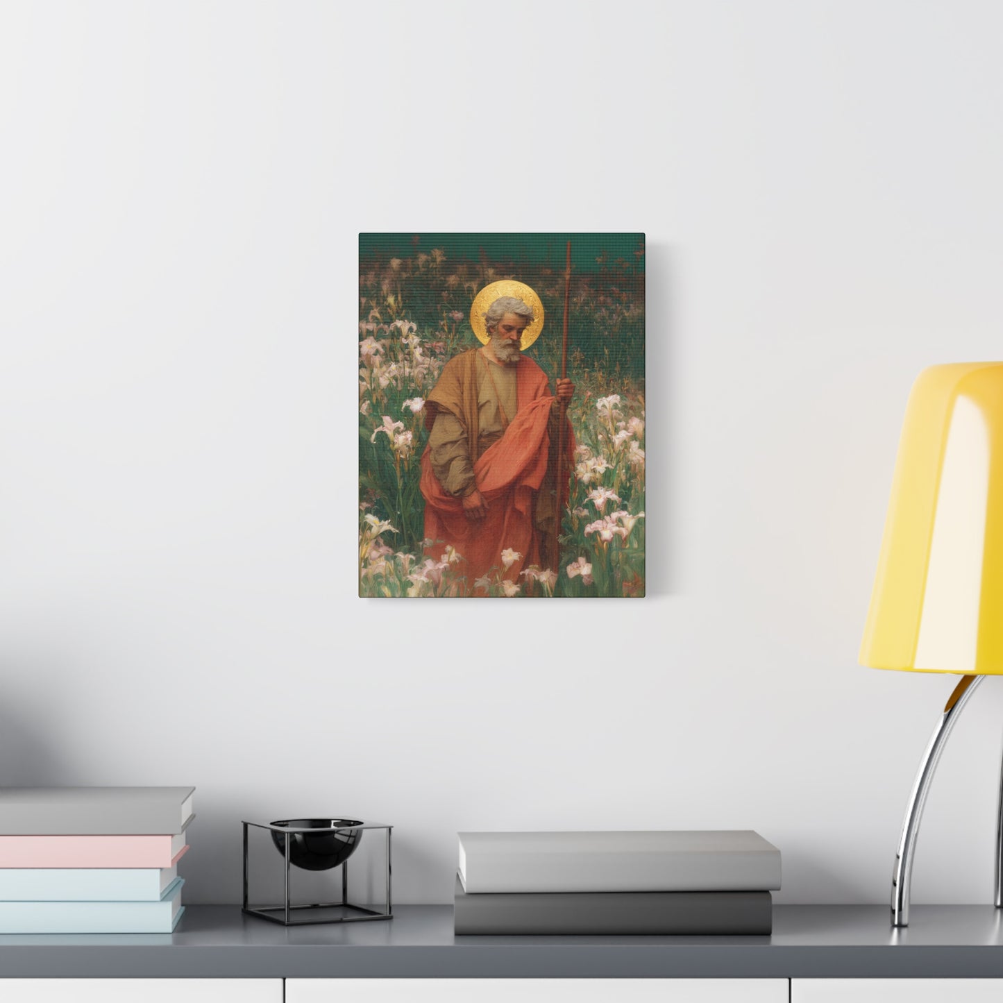 Saint James the Lesser - Museum Wrapped Canvas - Sanctified Souls Print - Religious Art for your Home - Catholic Patron Saint Art