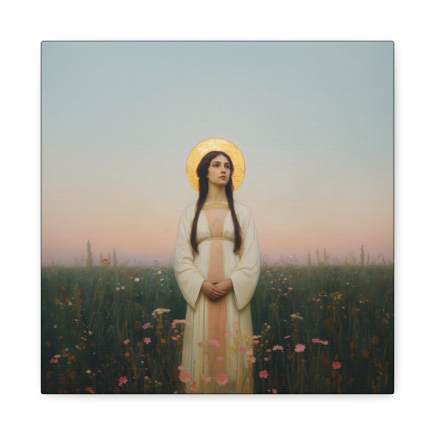 Saint Sabina- Museum Wrapped Canvas - Sanctified Souls Print - Religious Art for your Home - Catholic Patron Saint Art