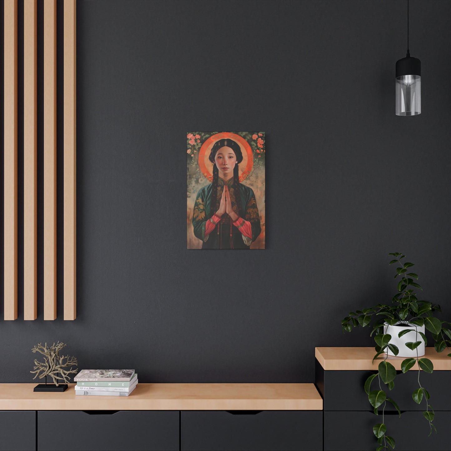 Saint Anna Wang - Museum Wrapped Canvas - Sanctified Souls Print - Art for your Home - Religious Art - Martyr of China