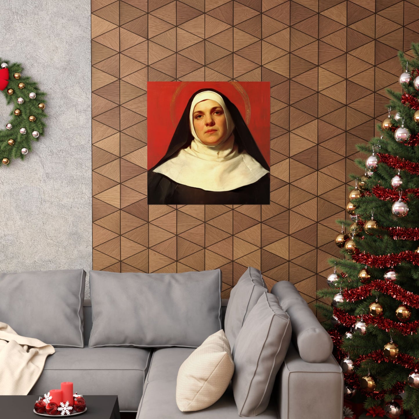 Saint Maria Giuseppa Rossello - Sanctified Souls Print - Multiple Sizes - Premium Matte Vertical Posters