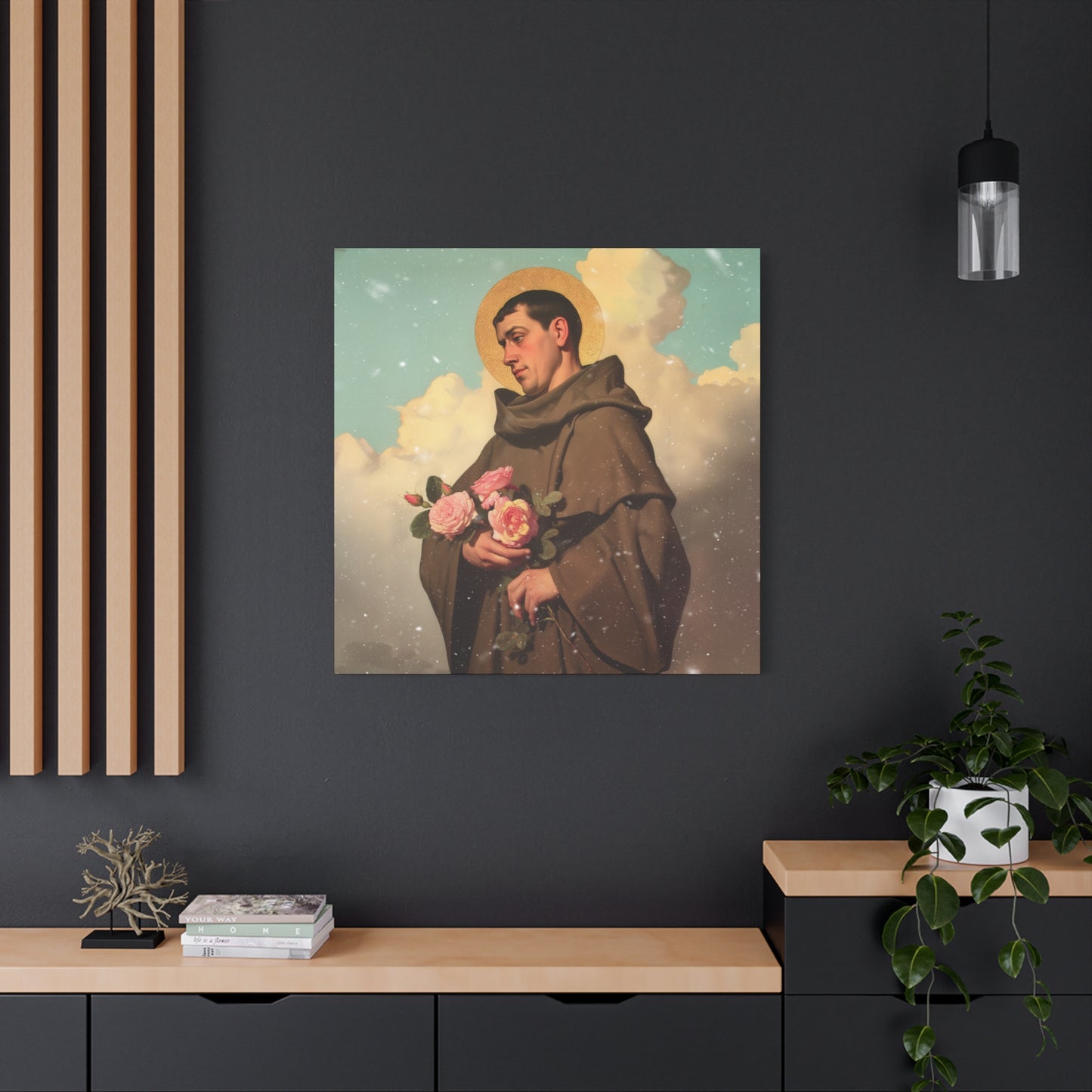 Saint Didacus of Alcala - Gallery Wrapped Canvas - Print - Religious Art for your Home - Catholic Art
