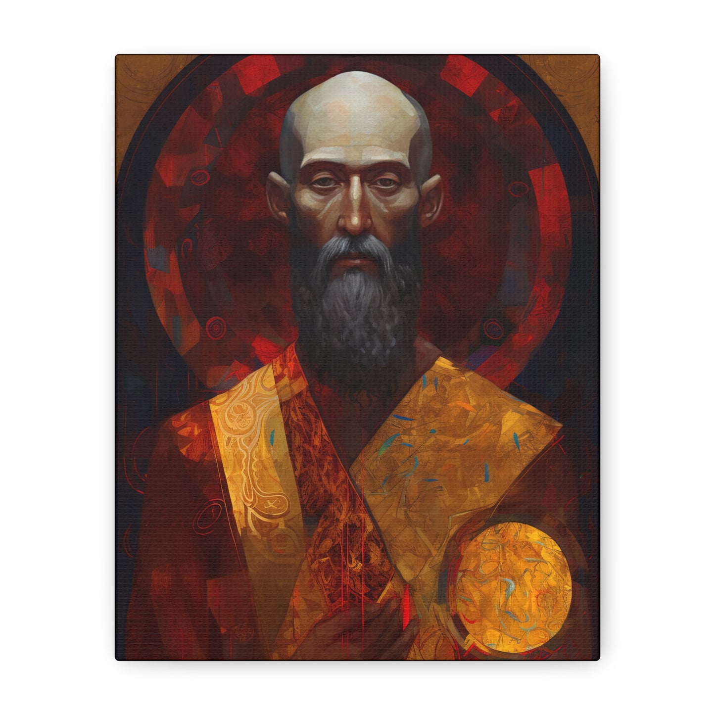 Saint Bartholomew Canvas Print - Multiple Sizes - Catholic Home art - Museum Wrapped Canvas - Sanctified Souls Print