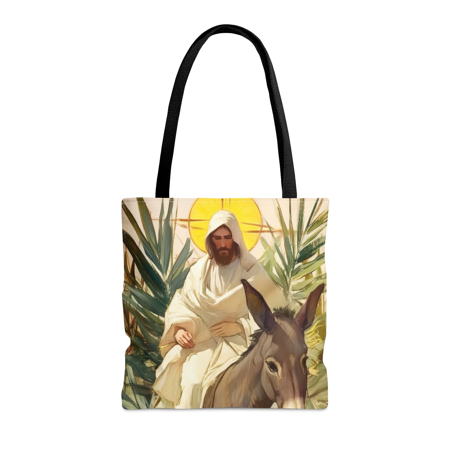 Benedictus Qui Venit (Blessed is He who comes) Tote Bag - Large Medium Small Faith Art Bag - Catholic Faith Purse - Double Sided