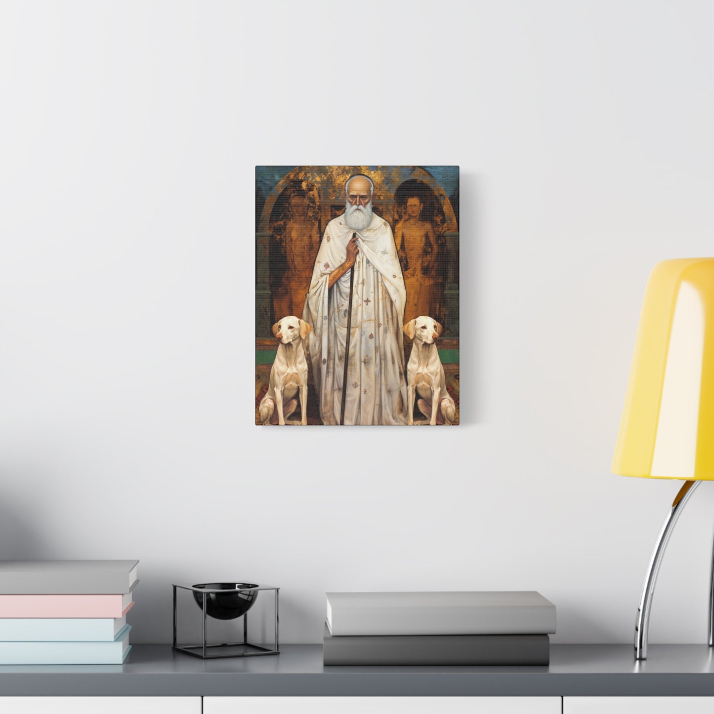 Saint Lazarus of Bethany Canvas Print - Multiple Sizes - Catholic Home art - Museum Wrapped Canvas - Sanctified Souls Print