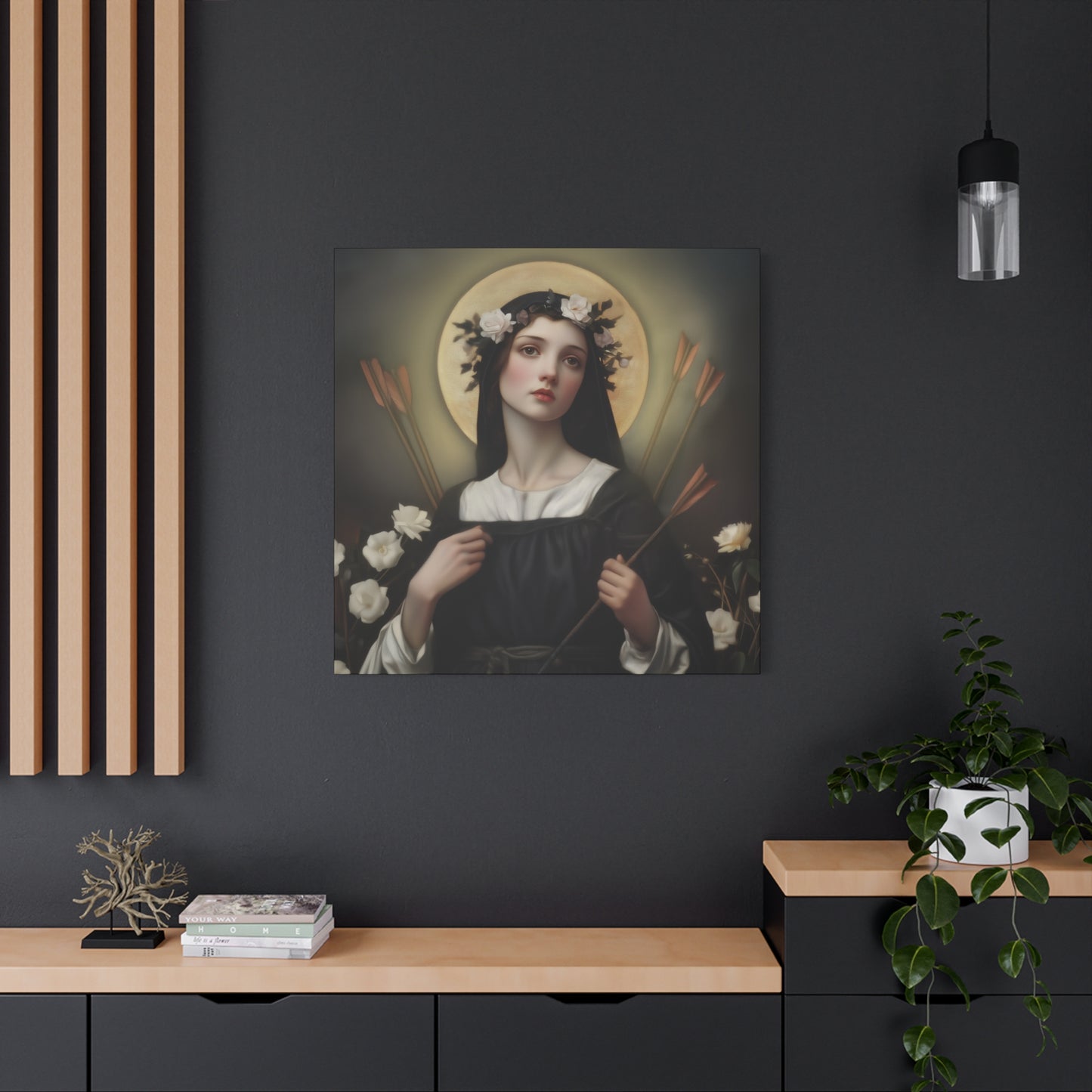 Saint Dorothy of Montau - Gallery Wrapped Canvas - Print - Religious Art for your Home - Catholic Art