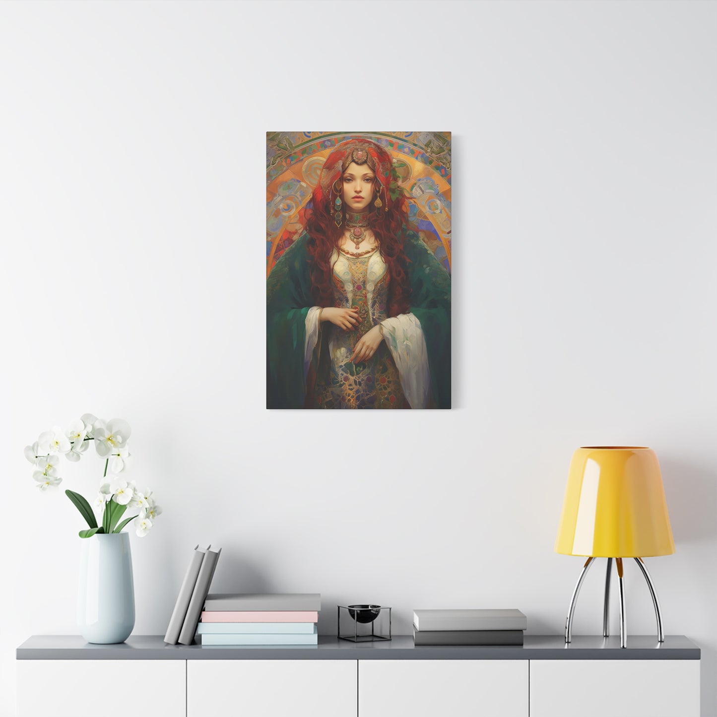 Saint Margaret of Antioch - Museum Wrapped Canvas - Sanctified Souls Print