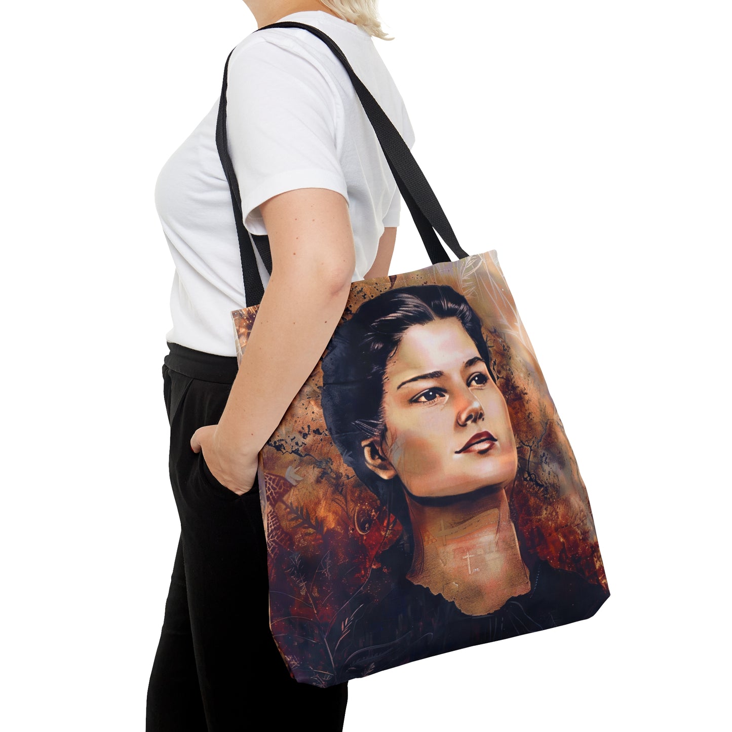 Blessed Pierina Morosini Tote Bag - Large Medium Small Faith Art Bag - Catholic Faith Purse - Religious Carry All Reusable Tote Bag