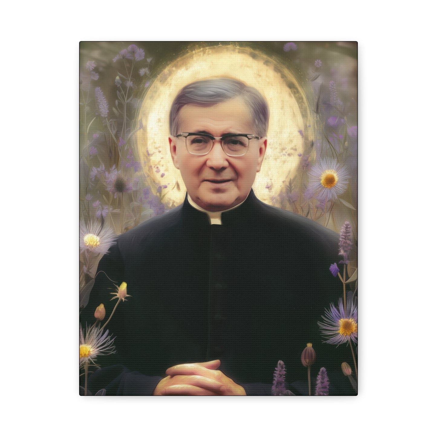Saint Josemaría Escrivá - Museum Wrapped Canvas - Print - Religious Art for your Home - Christian print
