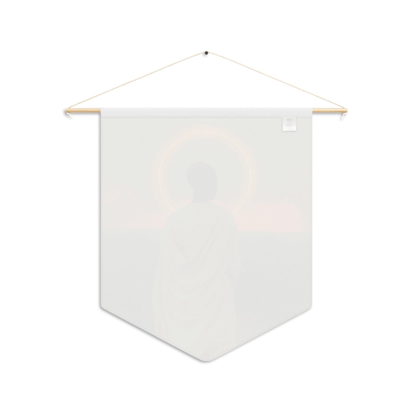 Saint Charles Lwanga Pennant / Banner / Wall Hanging - Prayer room art - 18" x 21" - Catholic - Large Banner