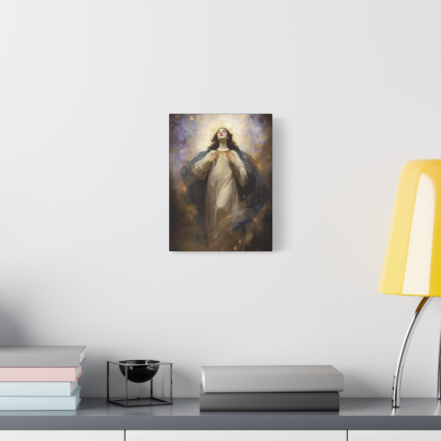 The Assumption of Mary - Museum Wrapped Canvas - Sanctified Souls Print - Religious Art for your Home