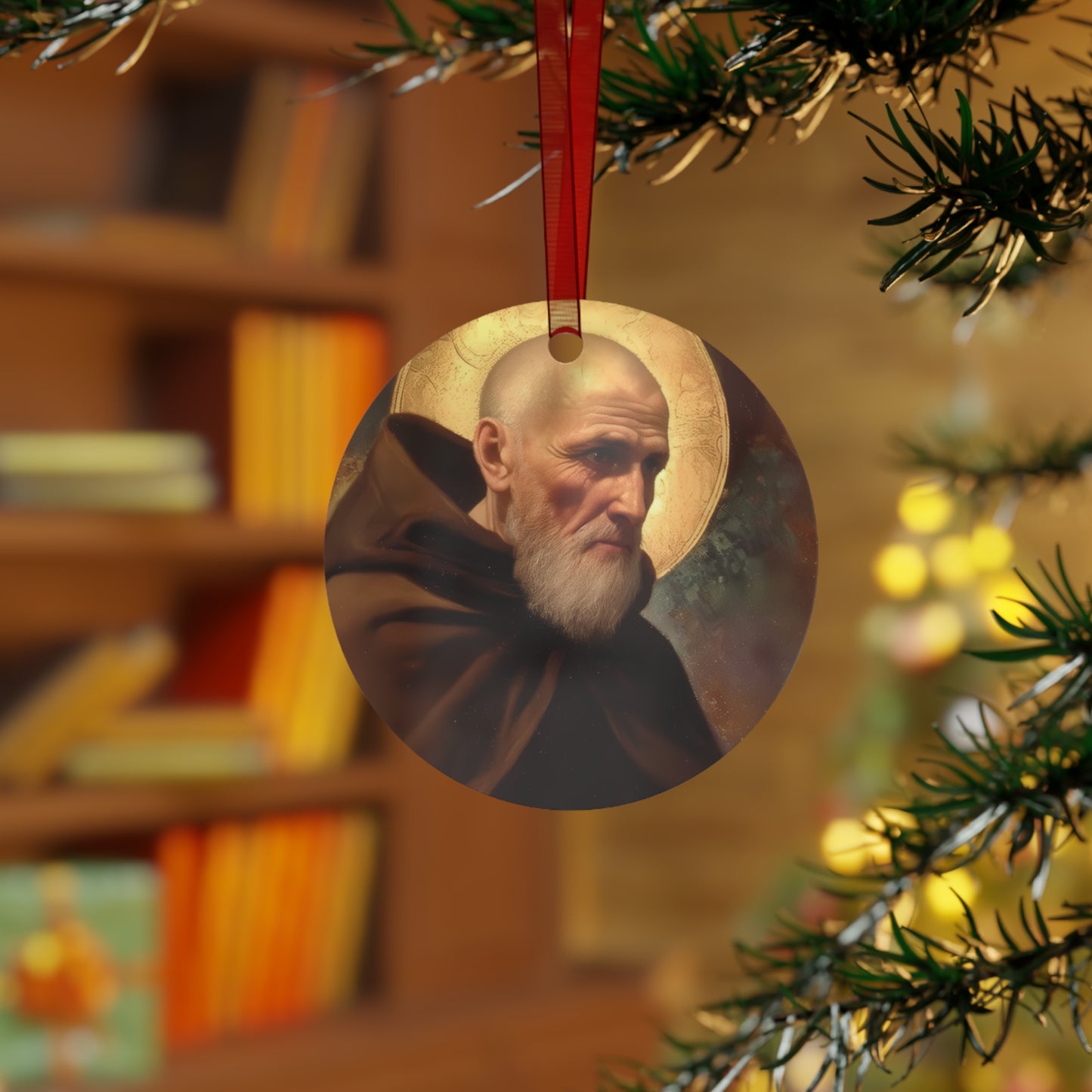 Saint Ignatius of Laconi - Metal Ornament - Religious Holiday Christmas Ornament and Keepsake
