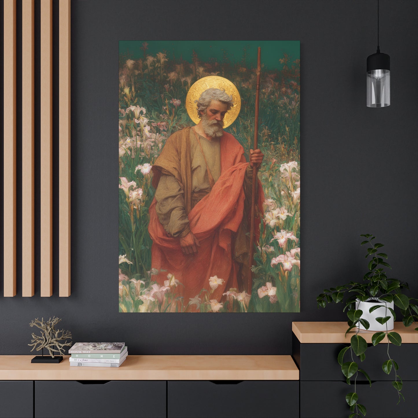 Saint James the Lesser - Museum Wrapped Canvas - Sanctified Souls Print - Religious Art for your Home - Catholic Patron Saint Art