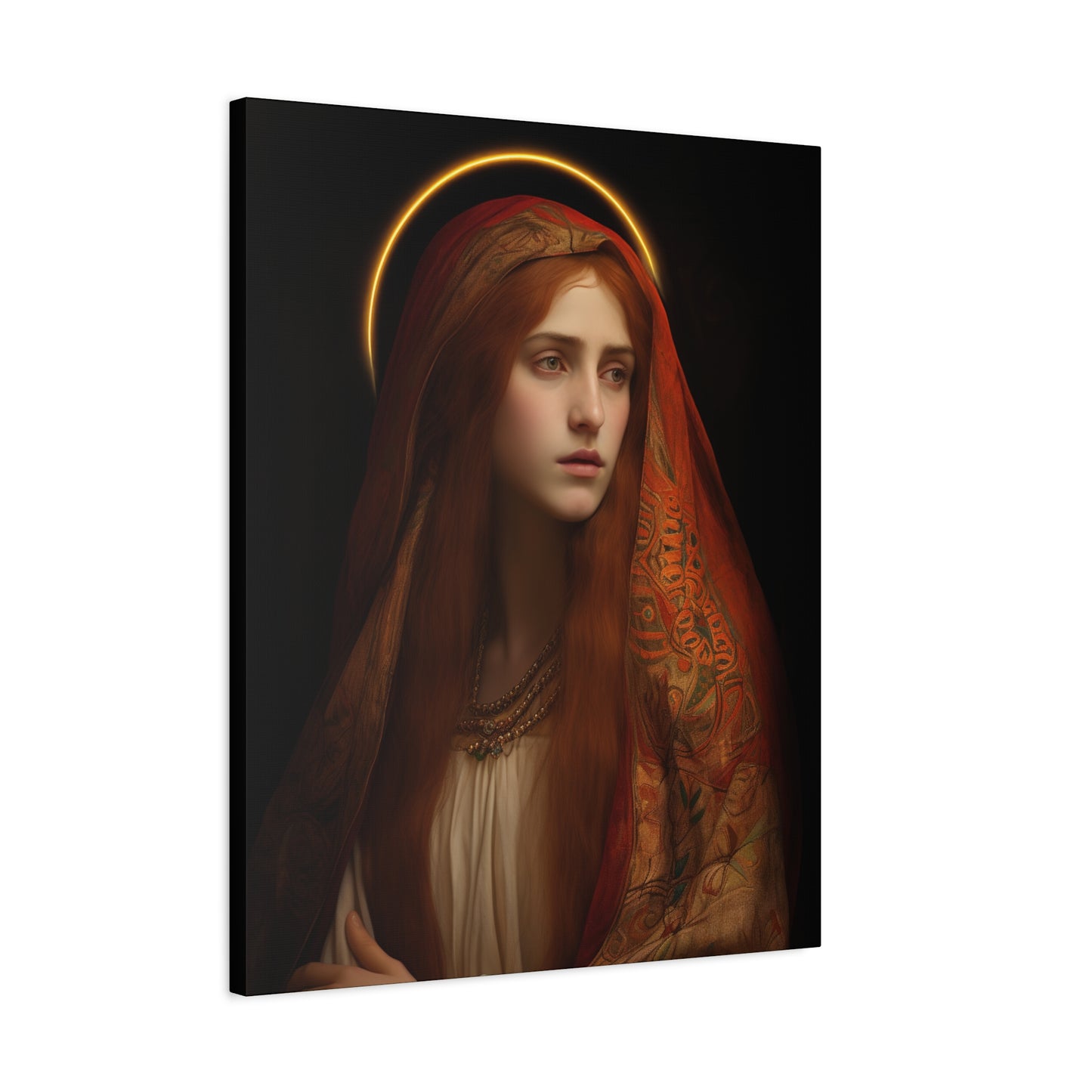 The Beloved Disciple - Mary Magdalene's Devotion - Museum Wrapped Canvas - Sanctified Souls Print - Religious Art for your Home