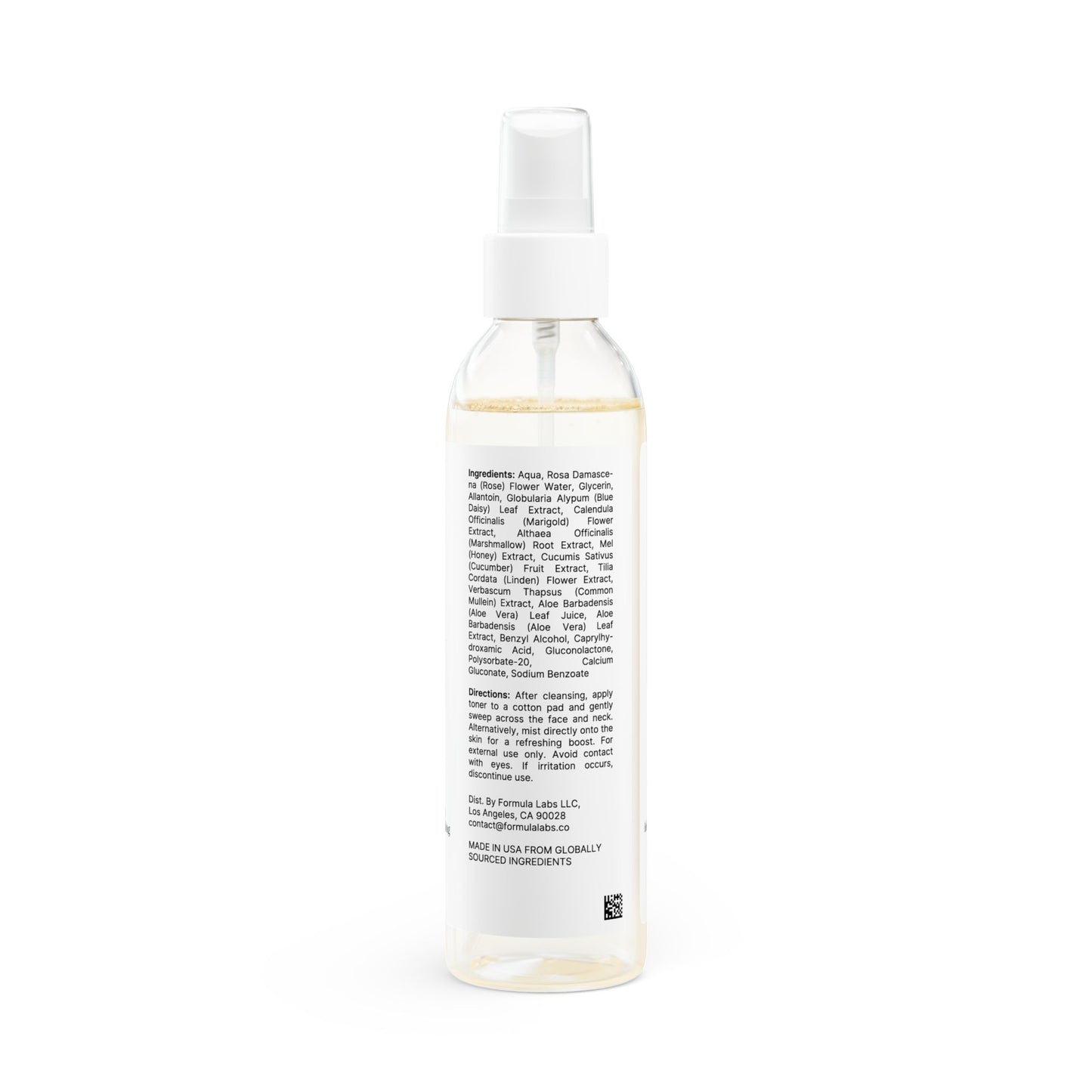 Saint Agnes's Rule & Remedy - Stillness · Pax - Peace Restored - Calming Toner, 6oz