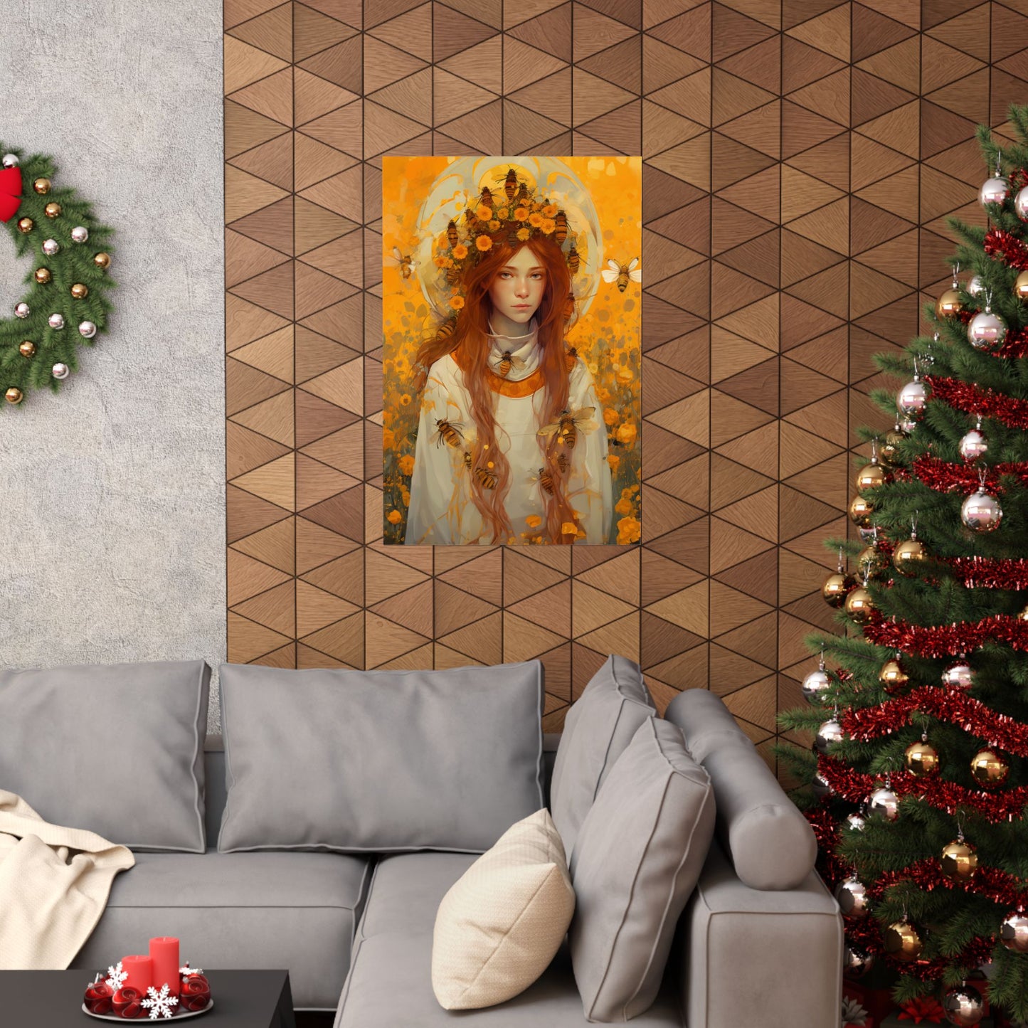 Saint Abigail - Sanctified Souls Print - Multiple Sizes - Premium Matte Vertical Posters