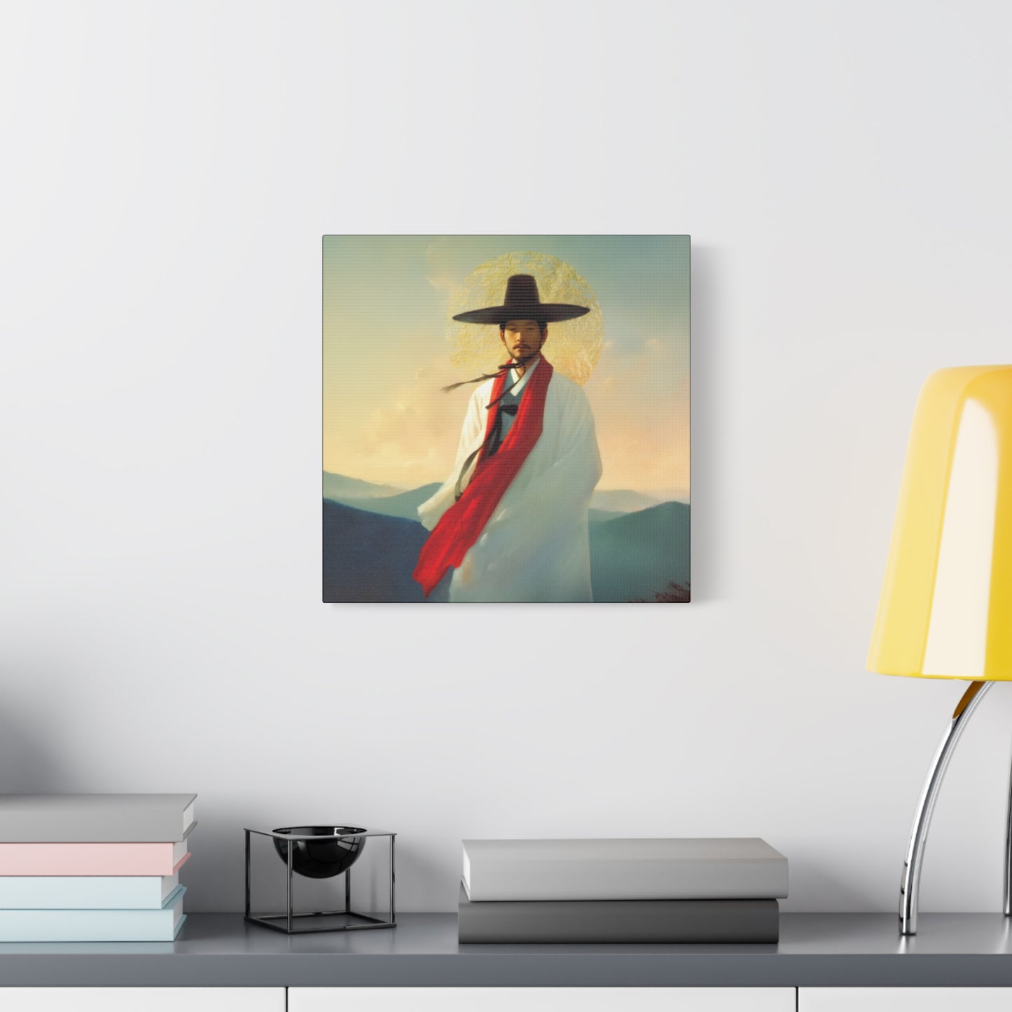 Saint Andrew Kim Taegon - Multiple Sizes - Catholic Home art - Museum Wrapped Canvas - Sanctified Souls Print - Martyr Saint